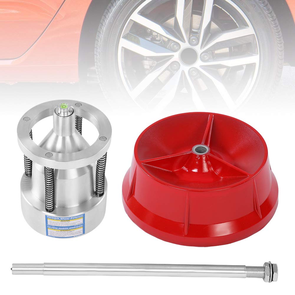 Truck Wheel Balancer, Car Truck Portable Hubs Wheel Tire Balancer Bubble Level Heavy Duty Rim
