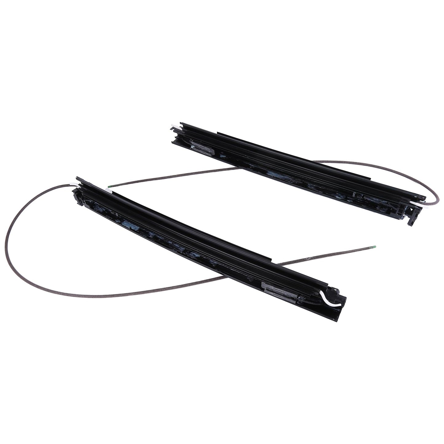 Vorally 2Pcs Panoramic Sunroof Sliding Track A2057801100 A2057801200 Fits for Mercedes Benz W205 C43 AMG C63 C300 C350e 2015-2021 2.0L 3.0L 4.0L LH/RH Panoramic Sunroof Bracket