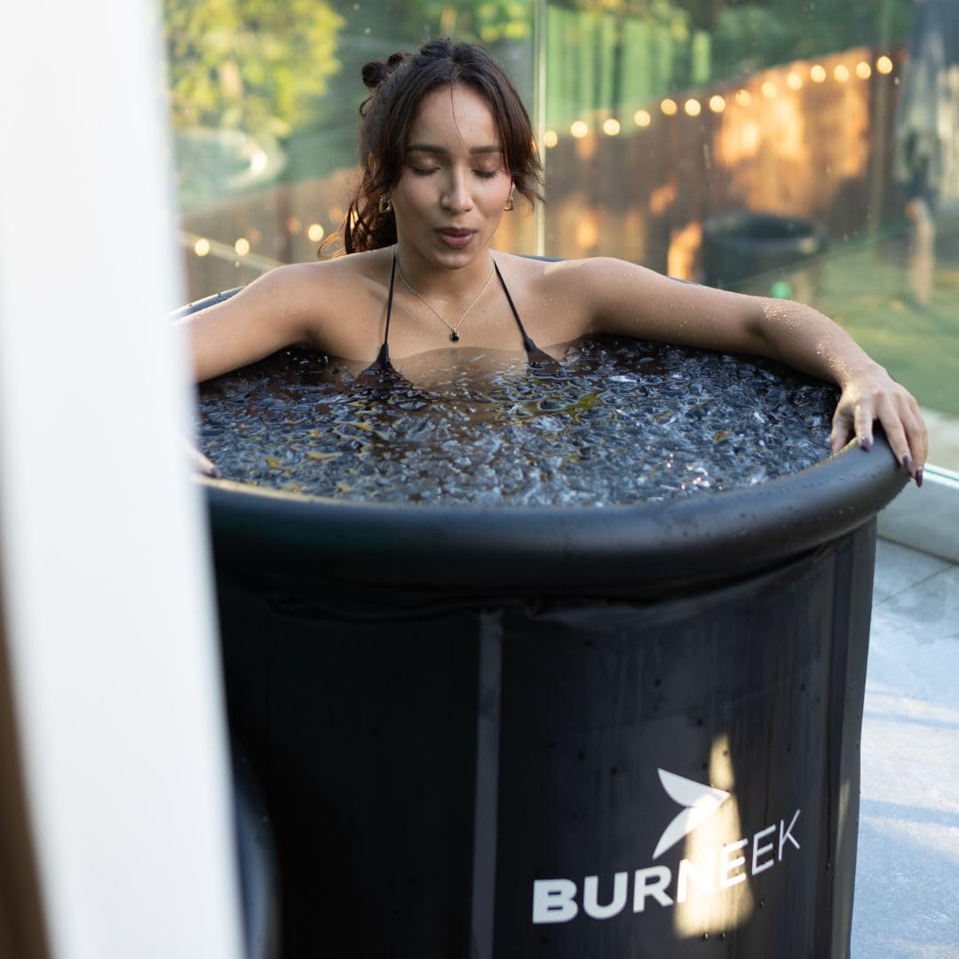 Burneek® Halo Sauna - Heats to 150°F - 1500W Steam Unit, Insulated Cover, Portable Chair, Floor Mat, Remote Control, & Carry Bag - Home Spa for Recovery - 1-Year Warranty Recovery Bundle