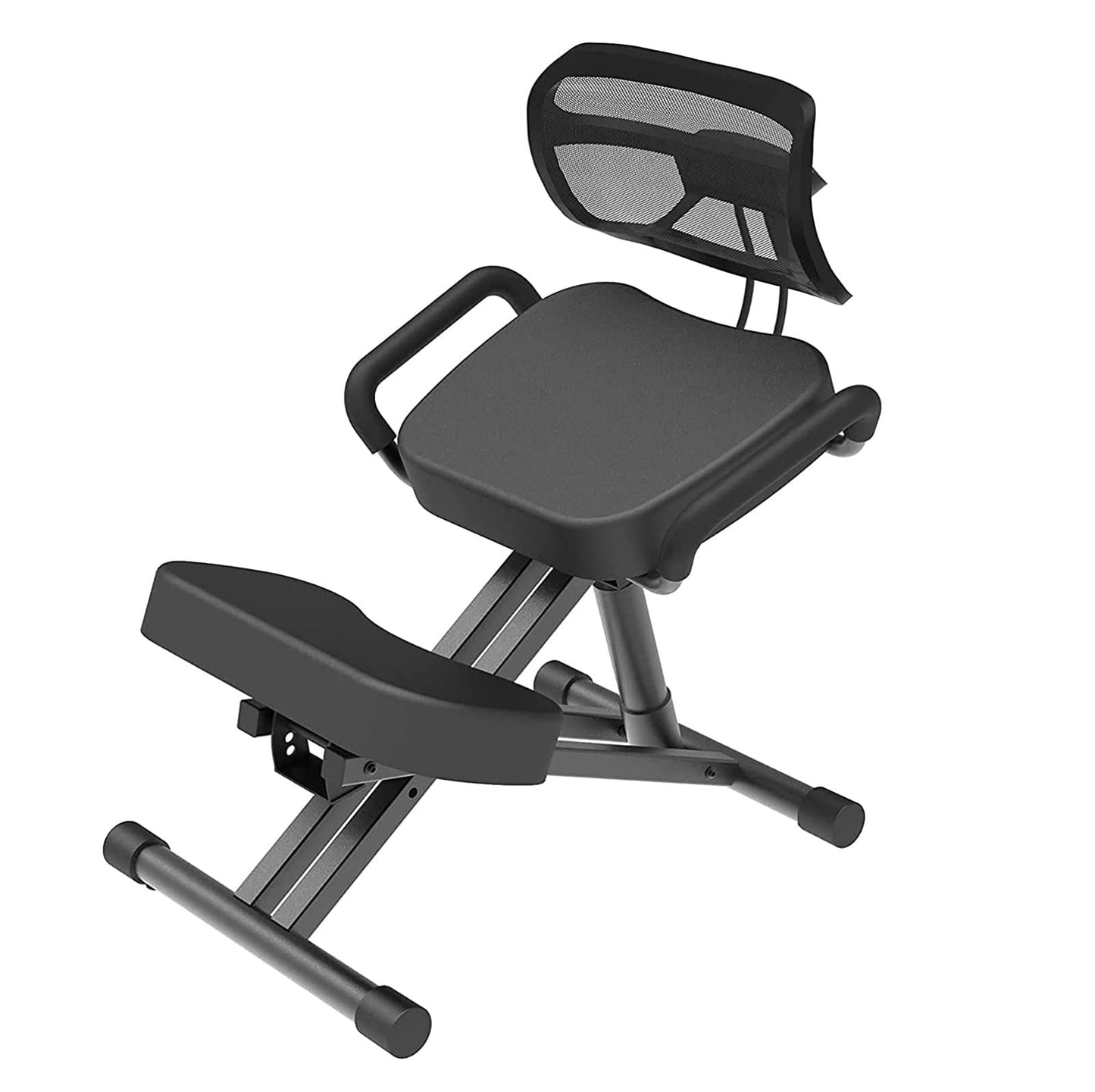 Master Massage Ergonomic Kneeling Chair with Back Support for Office -Posture Chair with Angled Seat and Backrest for Home and Office-Posture Correction Stool-Improve Your Posture