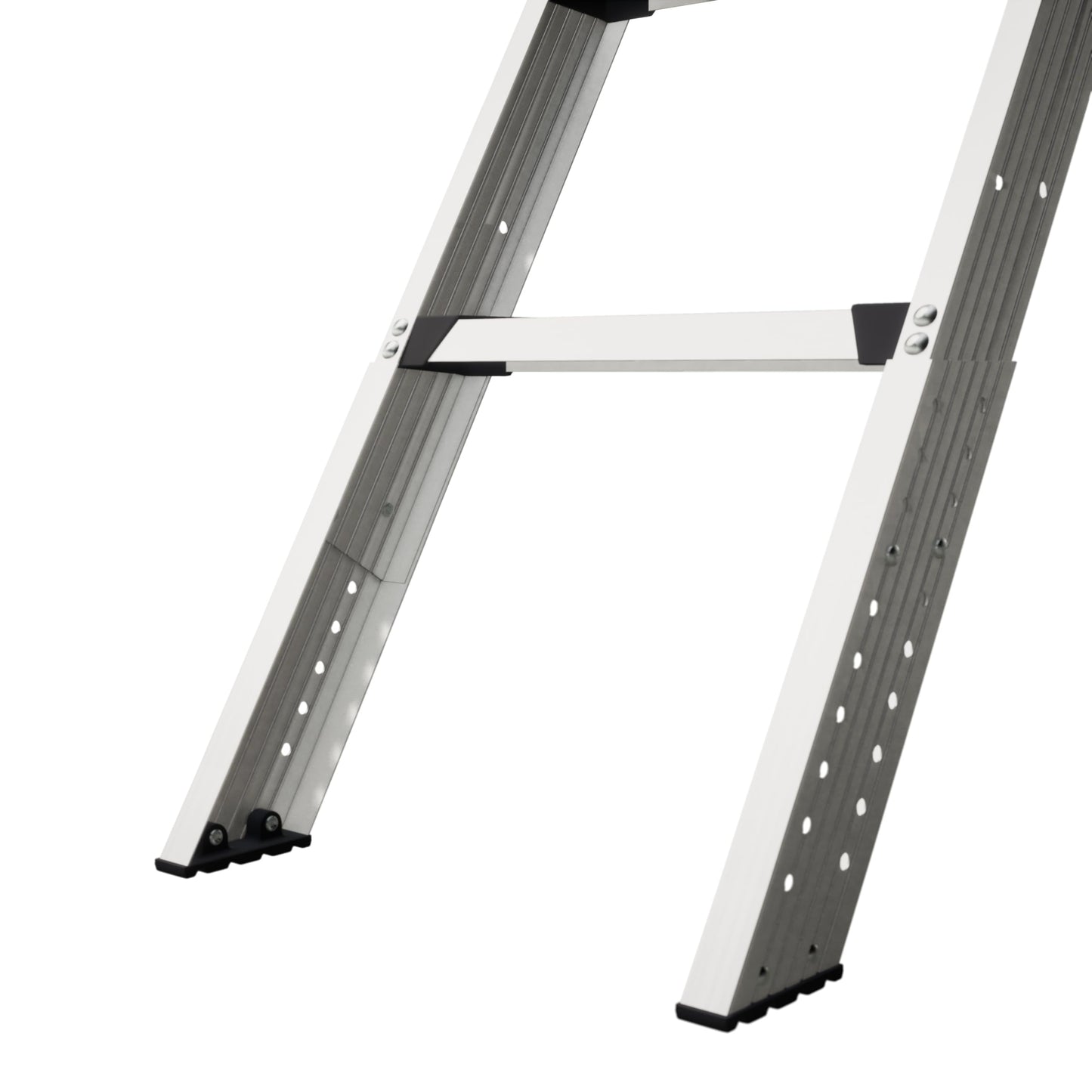 Louisville Ladder 7.8-10.3-Foot Insulated Door Aluminium Attic Ladder 30" x 54" (Rough Opening), 375-Pound Load Capacity, Type IAA, AL3040MG-R10