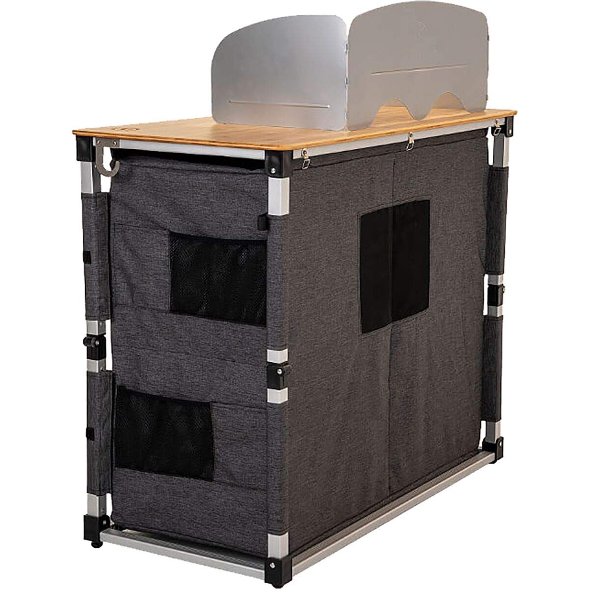SylvanSport Outdoor Camp Kitchen for Easy Cooking, Clean Up, and Camping Meal Prep - Great for Campsites, Tailgates, BBQs and Glamping - Camping Essentials - Dine-O-Mite Small Version