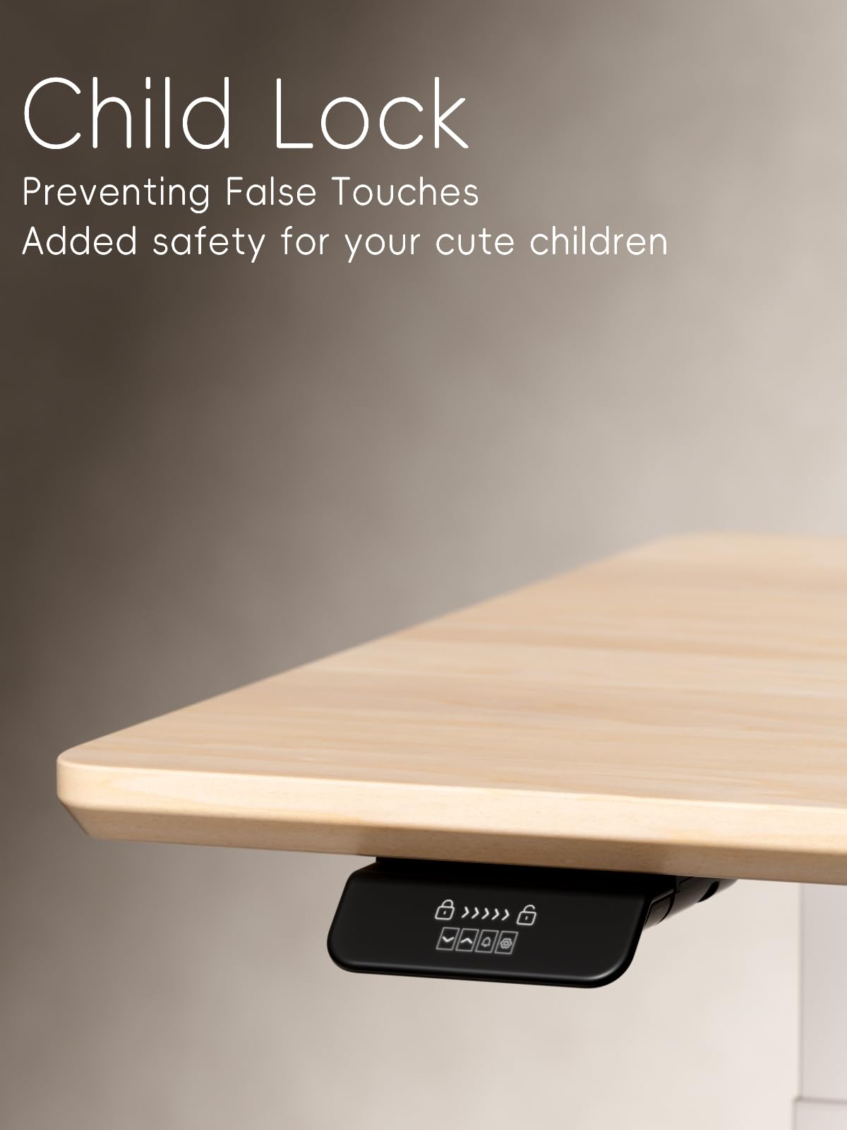 Standing Desk Frame 3 Stages with Smart Paddle Controller.Gyroscope Sensitive to collisions.Heavy Duty Adjustable Desk Frame for 40 to 72 inch Table Tops,Dual Motor,Load 275 lbs.White