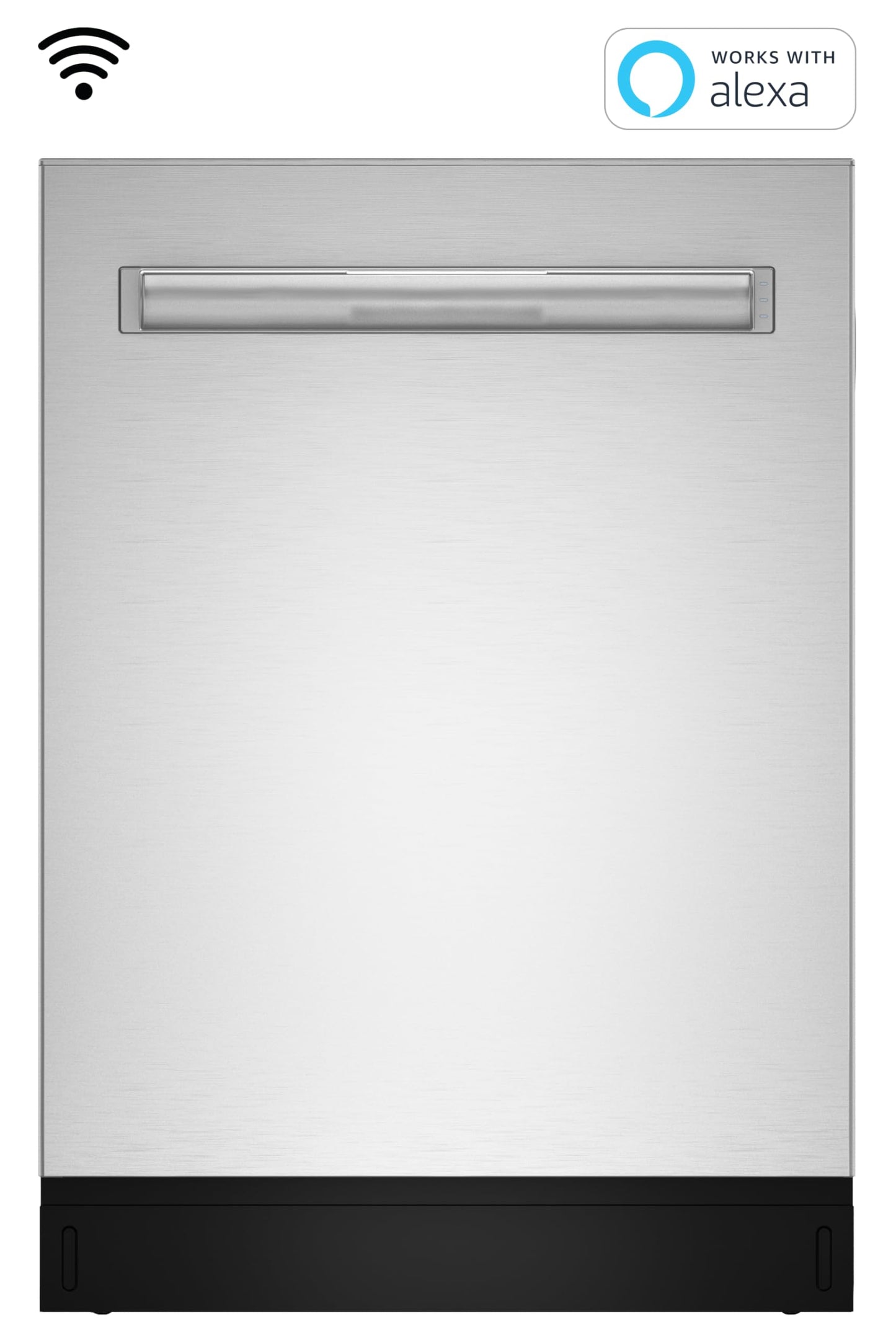Sharp SDW6888JS 42 dBA Stainless Fully Integrated Built-in Smart Dishwasher
