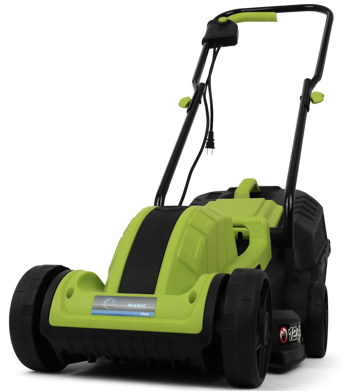 Simpli-Magic Lawn Mower, 13Inch Electric Lawn Mower Corded, 1300W Electric Powered, 3-Position Height Adjustment
