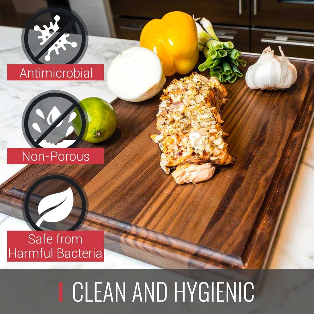 Virginia Boys Kitchens Medium Walnut + Large Walnut + Small Walnut + Cutting Board Holder