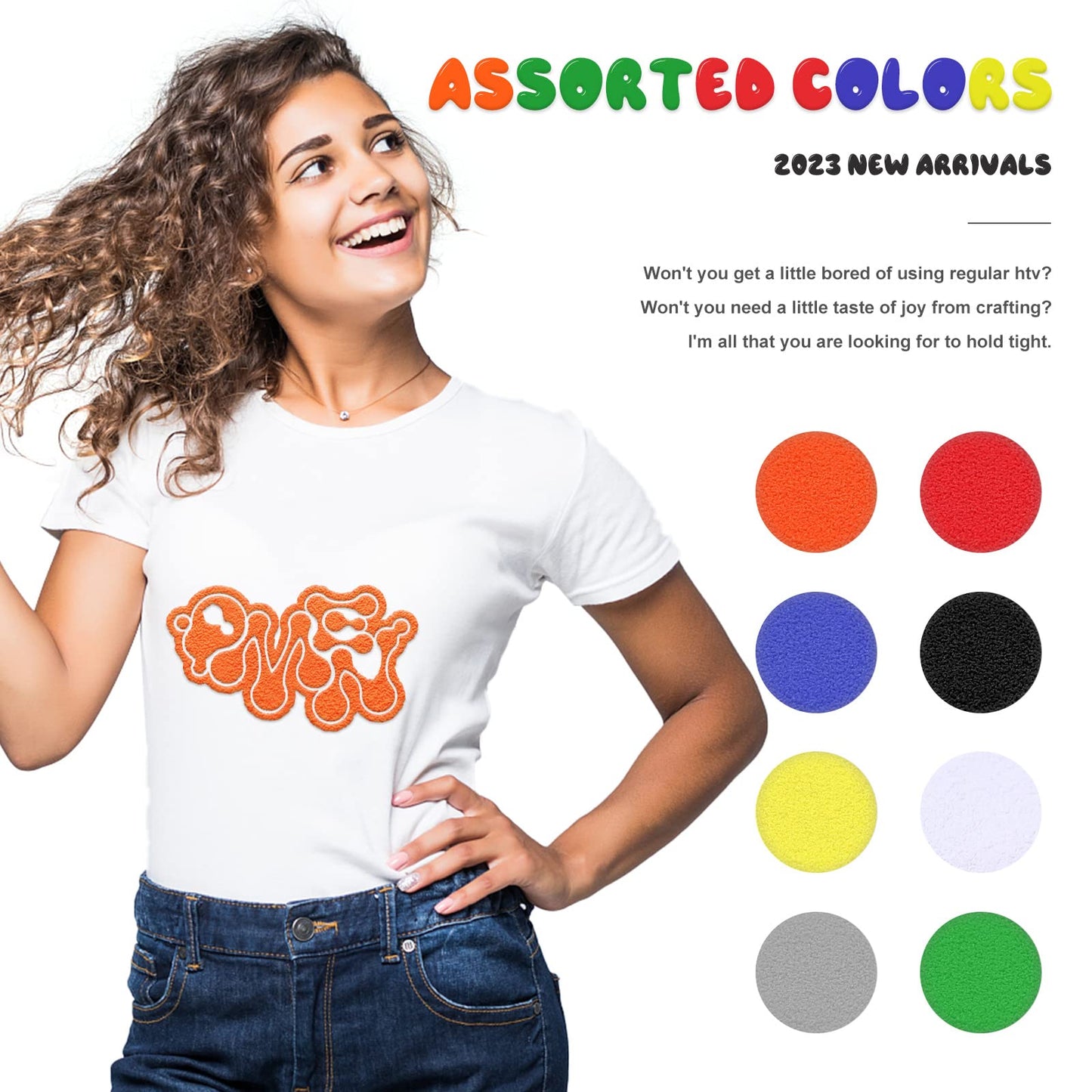 【Premium Bundle】 HTVRONT Automatic Heat Press 2 + HTVRONT Heat Press Accessories Kit + 2 Pack Cutting Mats 12x12 + 8 Pcs 3D Puff Vinyl + 10" x 8ft Gold Glitter HTV Heat Transfer Vinyl