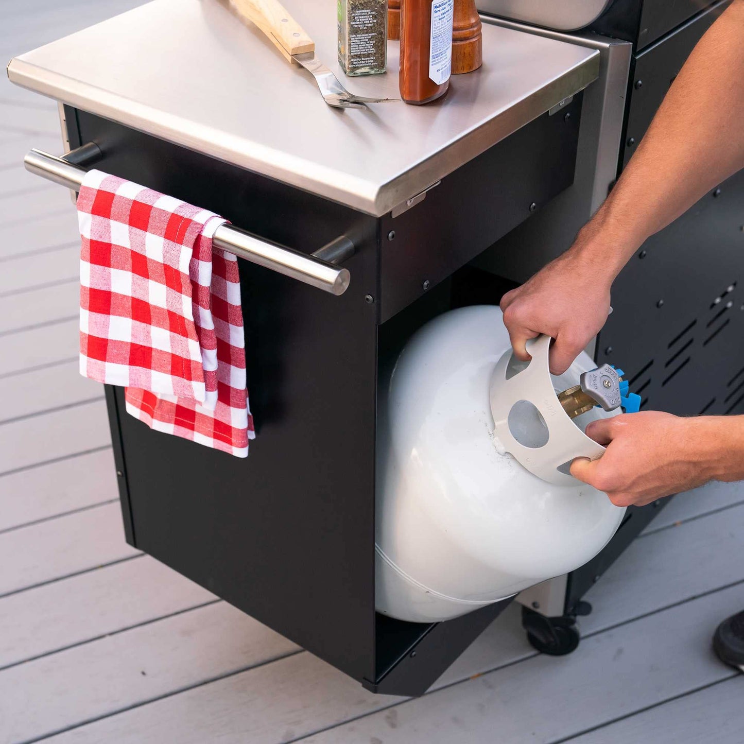 Lifetime Gas Grill and Wood Pellet Smoker Combo