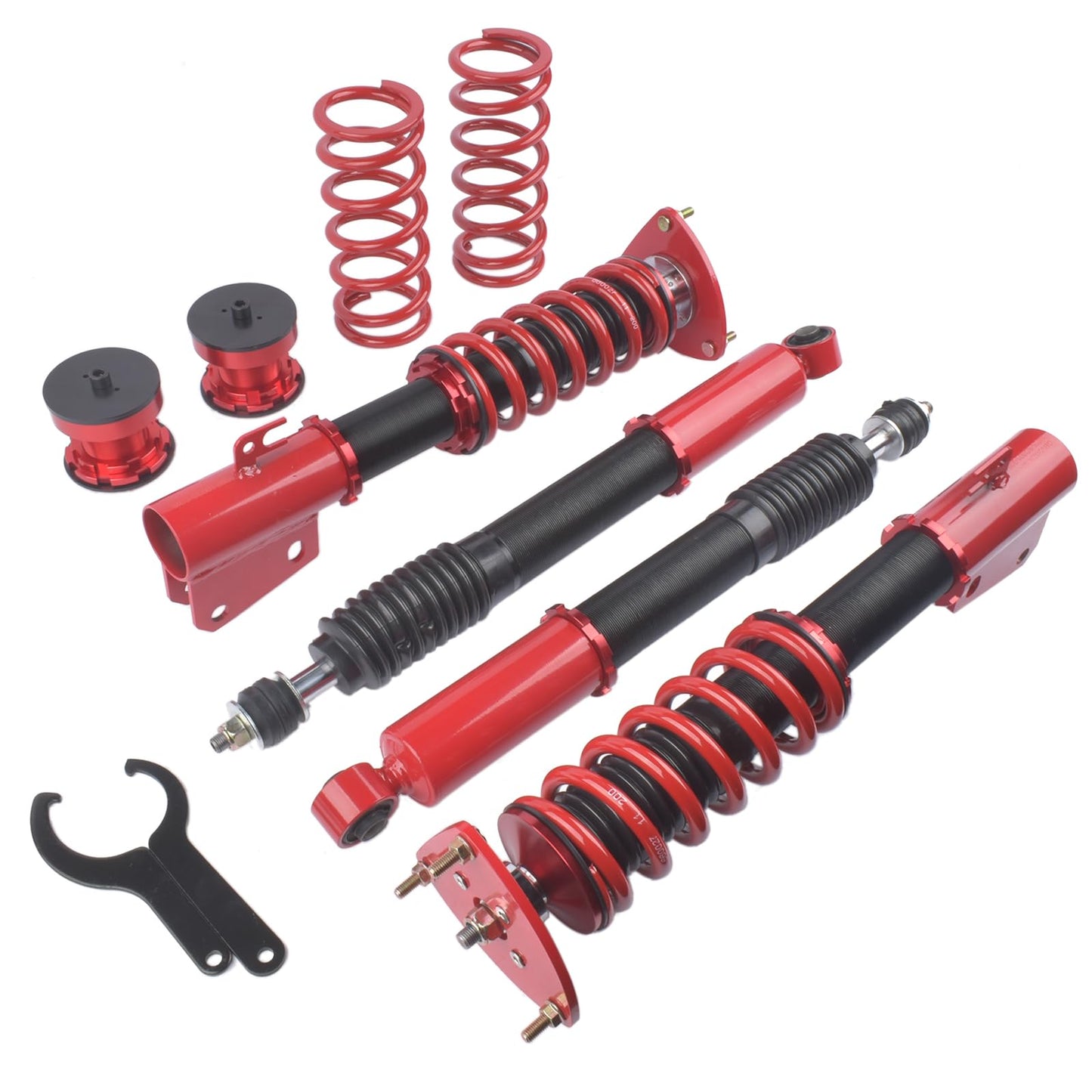 GELUOXI Height Adjustable Coilover Suspension Shock Absorber Lowering Kit Replacement for 2004-2006 Scion XB Coilovers Springs Struts