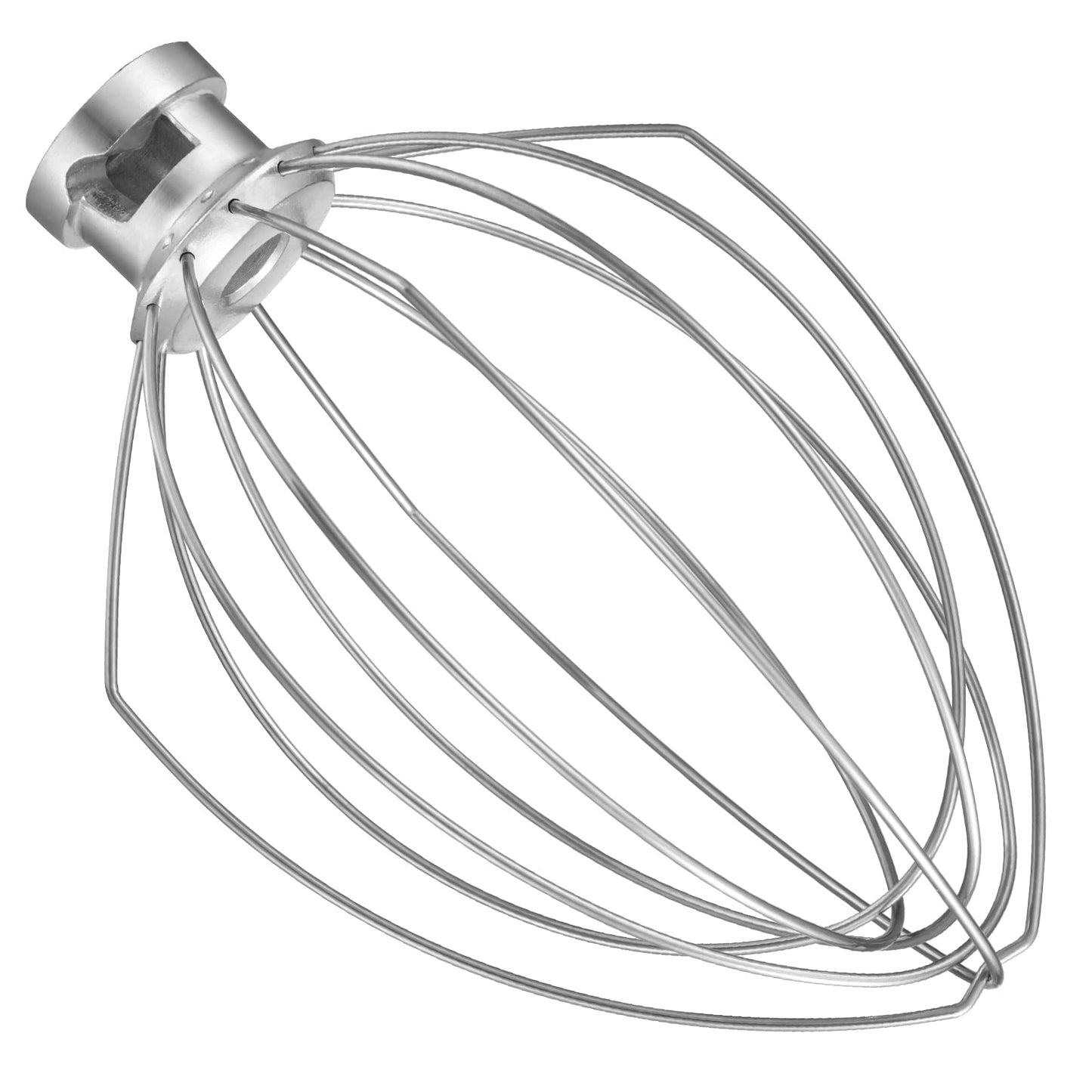 LETOMS Wire Whip for Kitchenaid Stand Mixer 5QT Lift and 6QT, Whisk Attachment for KitchenAid, Stainless Steel Egg Cream Stirrer