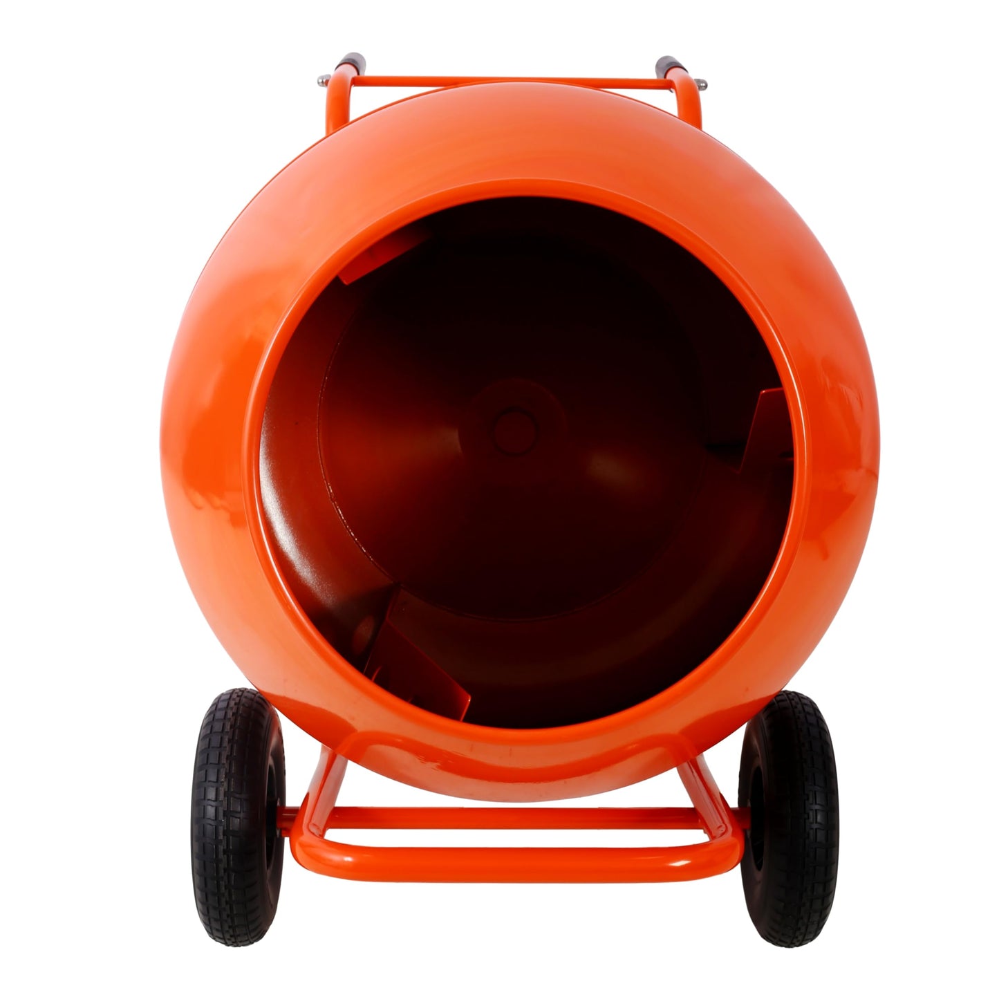 8 Cu. Ft. Electric Cement Mixer, Wheel Barrow Portable Concrete Mixer Machine, Horizontal Cement Mixing Tools for Stucco, 224L 115V-60HZ
