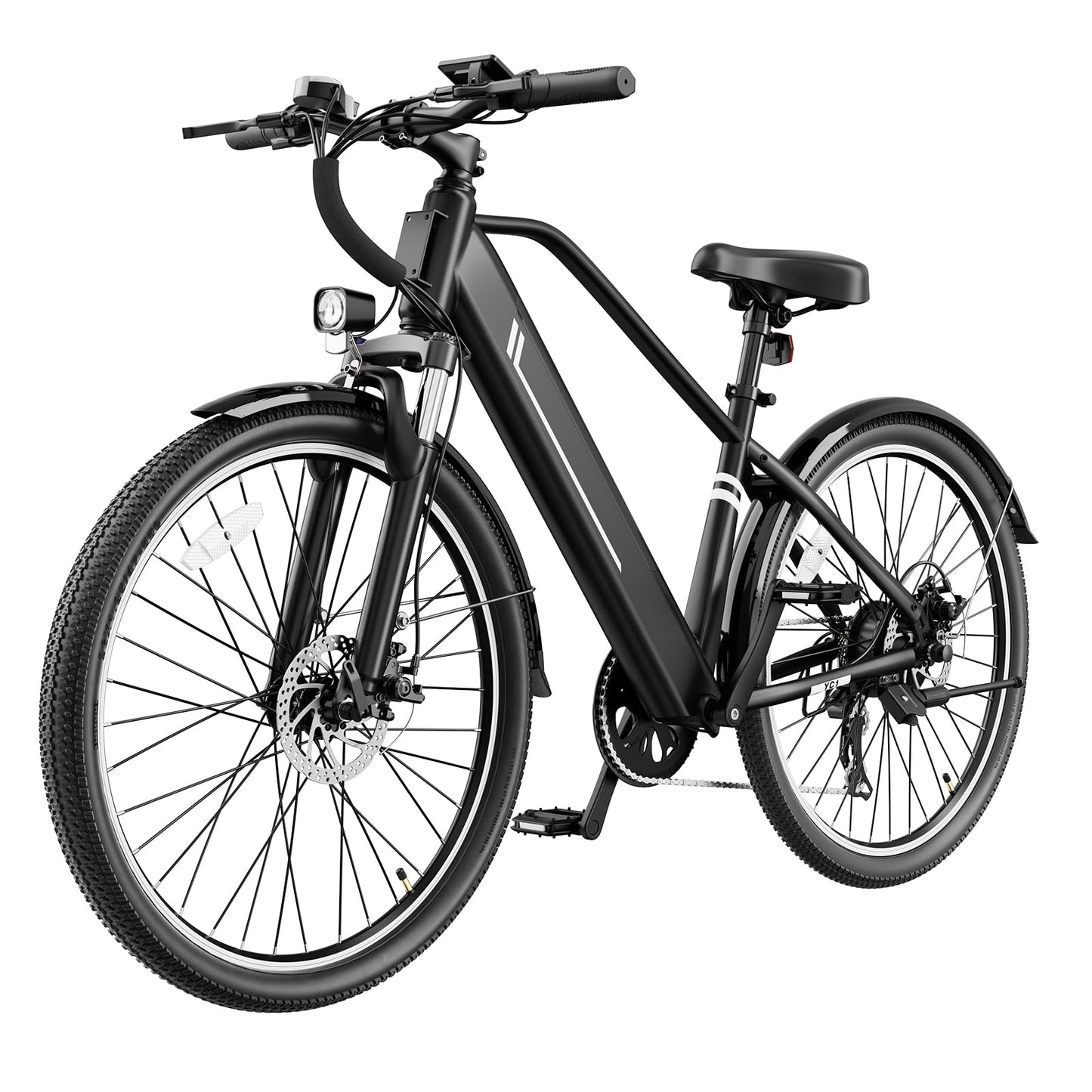 Electric Bikes for Adults,1000W Electric Bike, 26" Ebikes for Adults with 375Wh Removable Battery, 25MPH&40Miles Long Range Bicycles, Commuter Ebike for Men/Women, UL Certified (Standard eBike, Black)