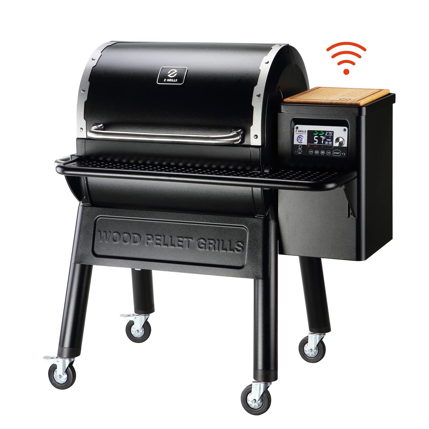 Z GRILLS Wood Pellet Grill and Smoker with WIFI Smart Home Technology, PID Controller, 709 sq. in, Black