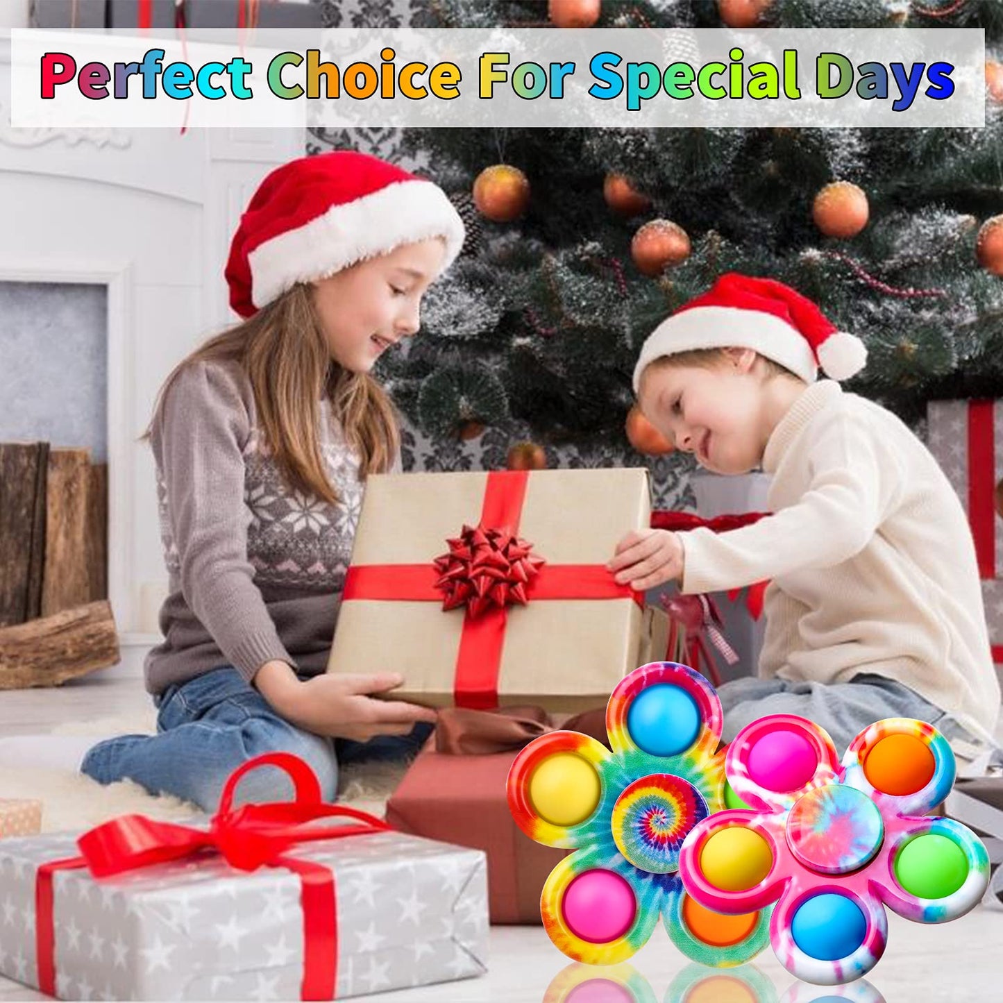 SCIONE Fidget Toys 11 Pack,Fidget Spinners Pack Gift for Kids -Pop Fidget Toys Bulk Party Favors-ADHD Anxiety Sensory Toys Stress Relief Reducer Fidgets Hand Spinner Finger Bearing Toys for Boy/Girls
