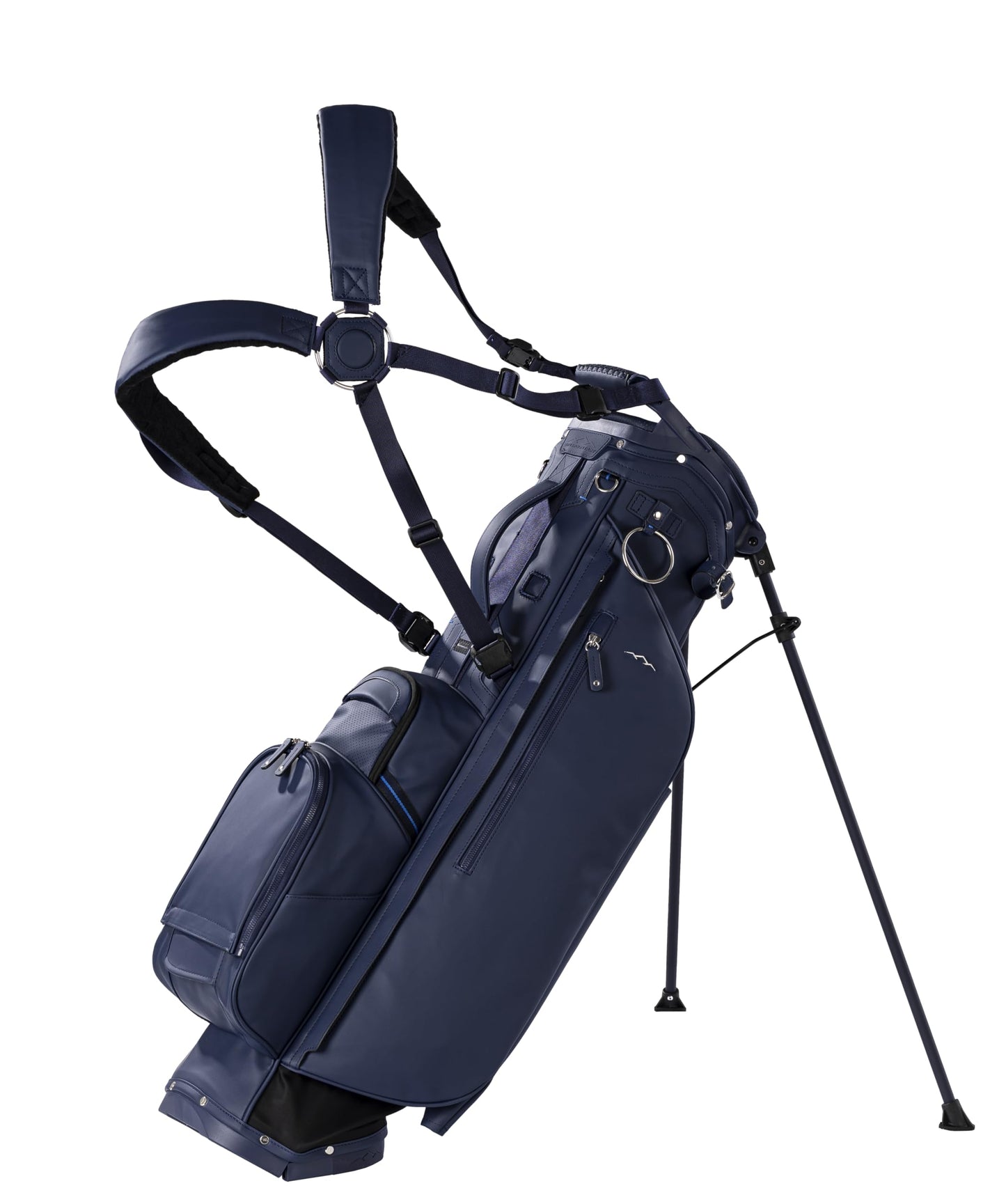Sun Mountain Men's Matchplay LS Lightweight Stand Golf Bag 4-Way Top - 9 Pockets, Dual Strap System, Push & Electric Cart Compatible Compression Base, 2025 Model - Navy
