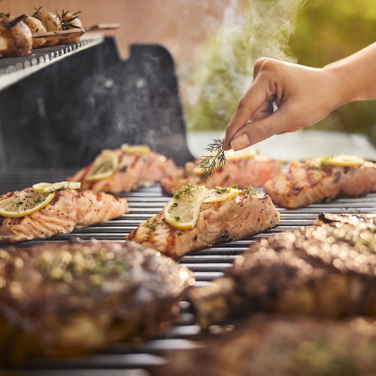 Weber Genesis S-315 Liquid Propane Gas Grill for Outdoor Cooking, Stainless Steel, 3 Burners – Stainless Steel Cooking Grates & PureBlu Burners