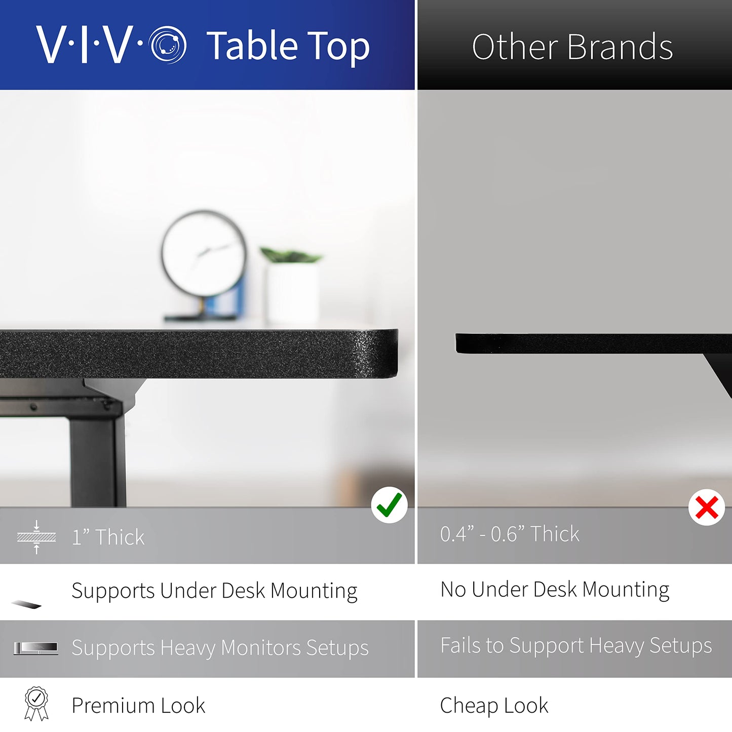 VIVO Electric 71 x 30 in Dual Motor Sit Stand Desk, Memory Height Adjustment, 2B Series, Black Top Black Frame, DESK-KIT-2B7B