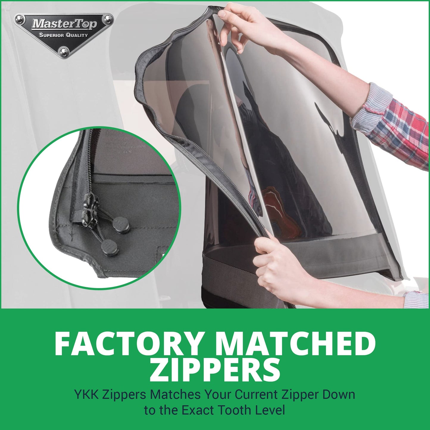 MasterTop 3-Piece Soft Top (11-18 2DR DIA)