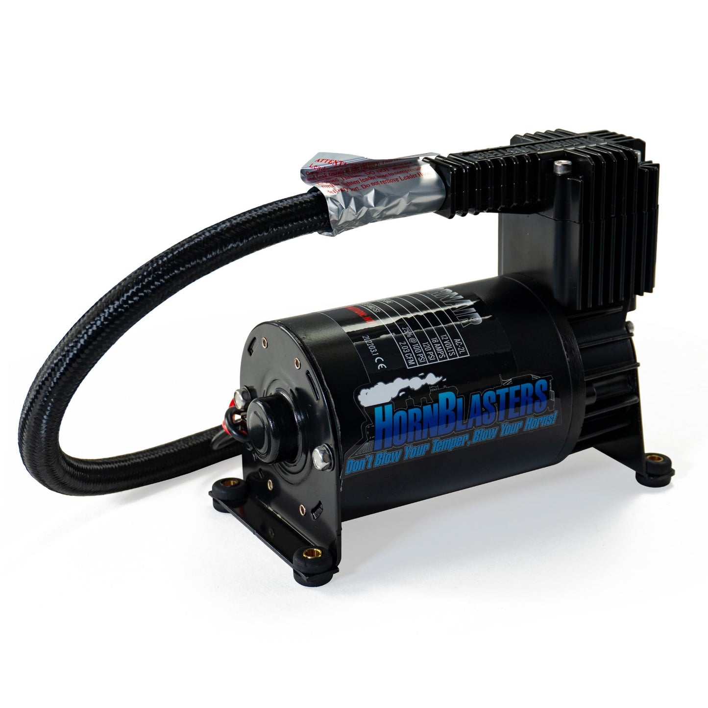 HornBlasters HB-2L Air Compressor - 150 PSI Capable - 18 Amps