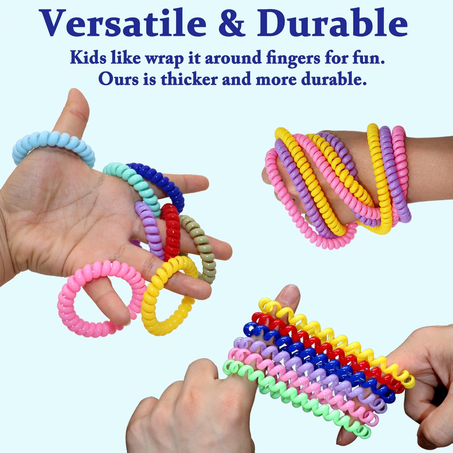 Olugu Sensory Chew Necklaces Bracelets for Boys and Girls, 16 Pack Stretchy Fidget Toys for Kids with Autism ADHD SPD, Oral Motor Aids Bracelet necklace set Jewelry Reduce Biting Stress and Anxiety