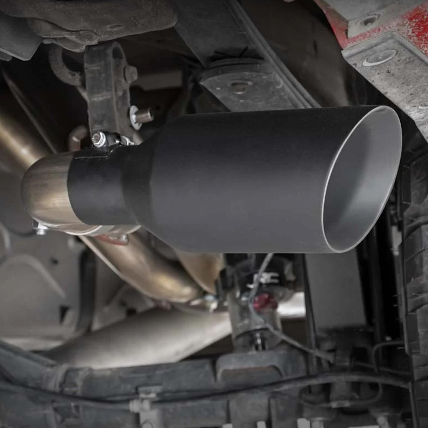 Rough Country Dual Cat-Back Exhaust for 2014-2018 Chevy/GMC 1500 | 5.3L - 96007
