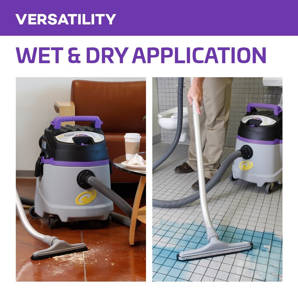 ProTeam Wet Dry Vacuums, ProGuard 10, 10-Gallon Commercial Wet Dry Vacuum Cleaner with Tool Kit