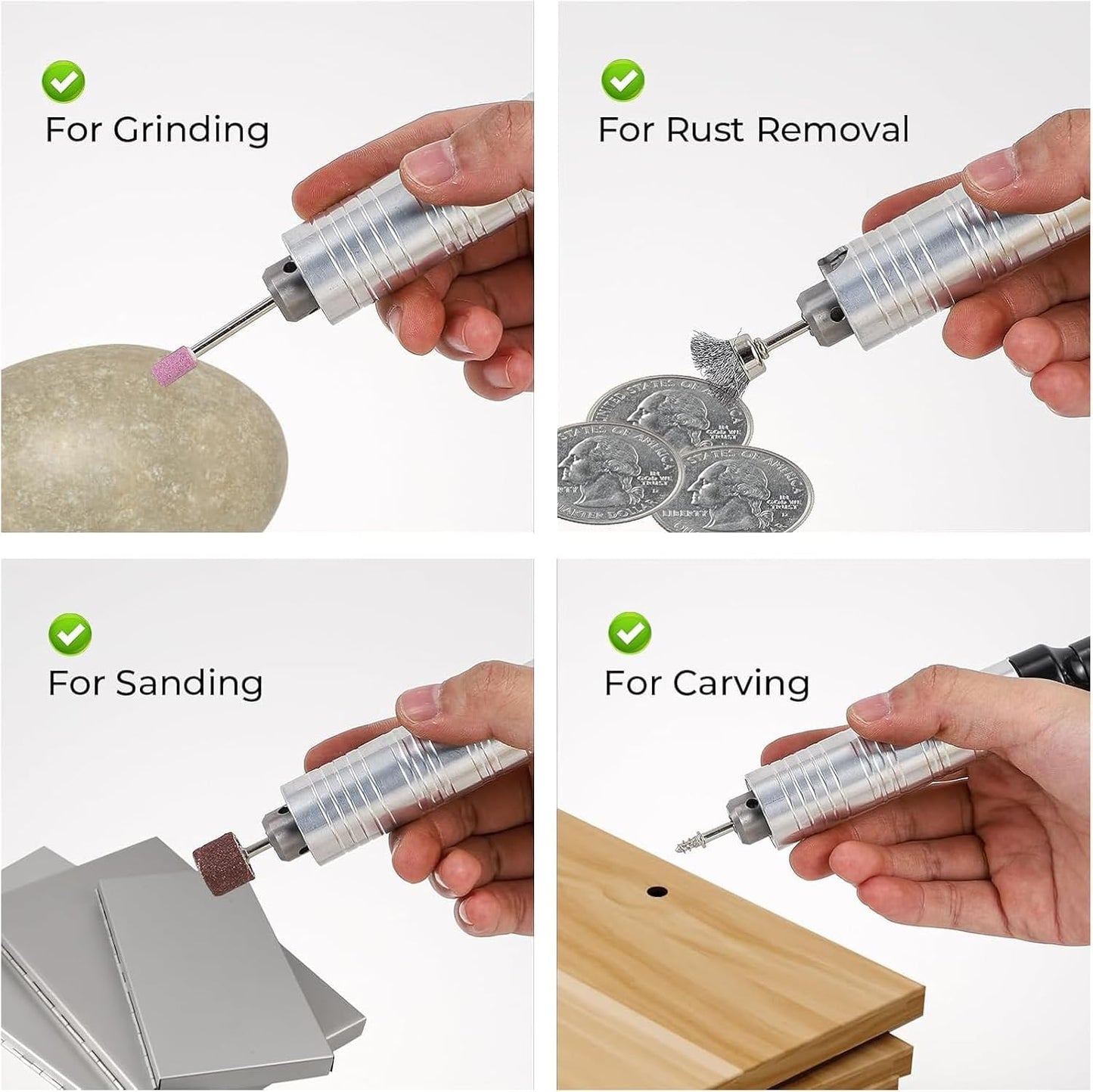 5-in-1 Mini Table Saw Lapidary Saw for Cutting Rocks for Crafts Lapidary Equipment for DIY Gem Stone Rock Grinding Woodworking Carving