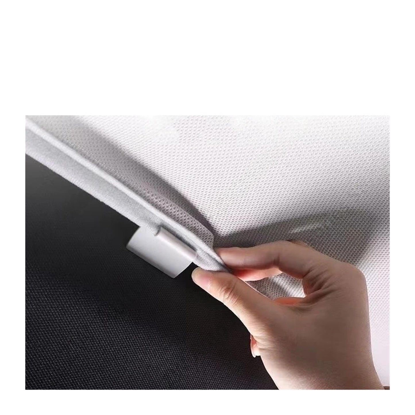 Compatible for POLESTAR 2 20-25 Panoramic Sunroof Sunshade,Car Interior Thermal Insulation Sun Protection Accessories Refit(2Pcs Black)