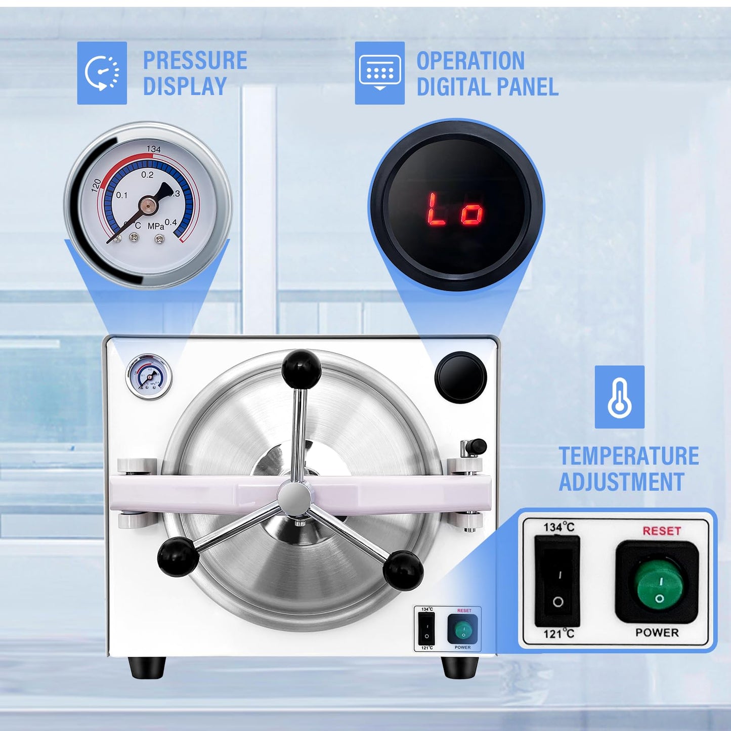 DACAT-RICHFU TR250M 18L Autoclave