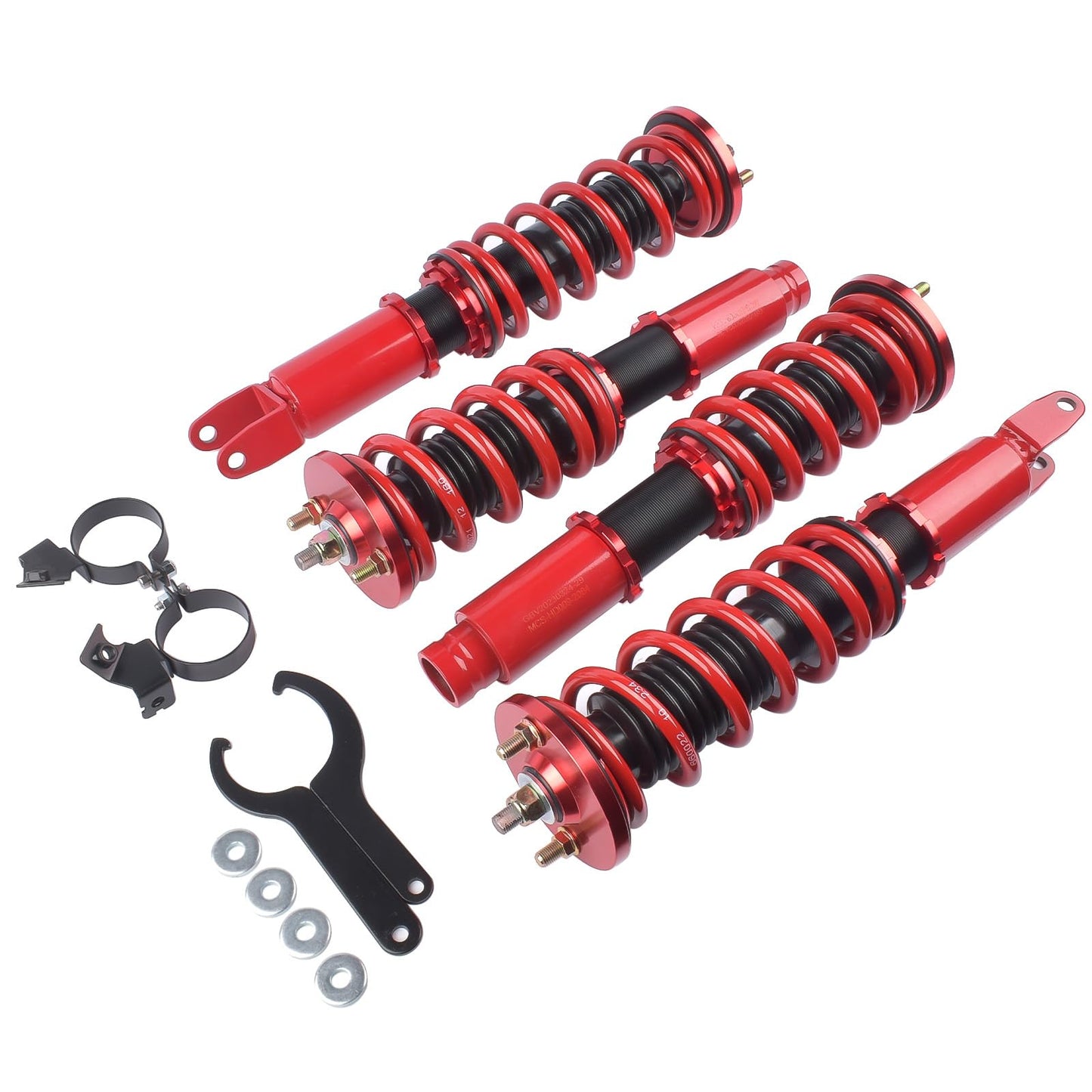 GELUOXI Coilover Height Adjustable Suspension Shocks Kit Replacement for Honda Civic 1988-2000 CRX 1988-1991 Acura Integra 1990-2001