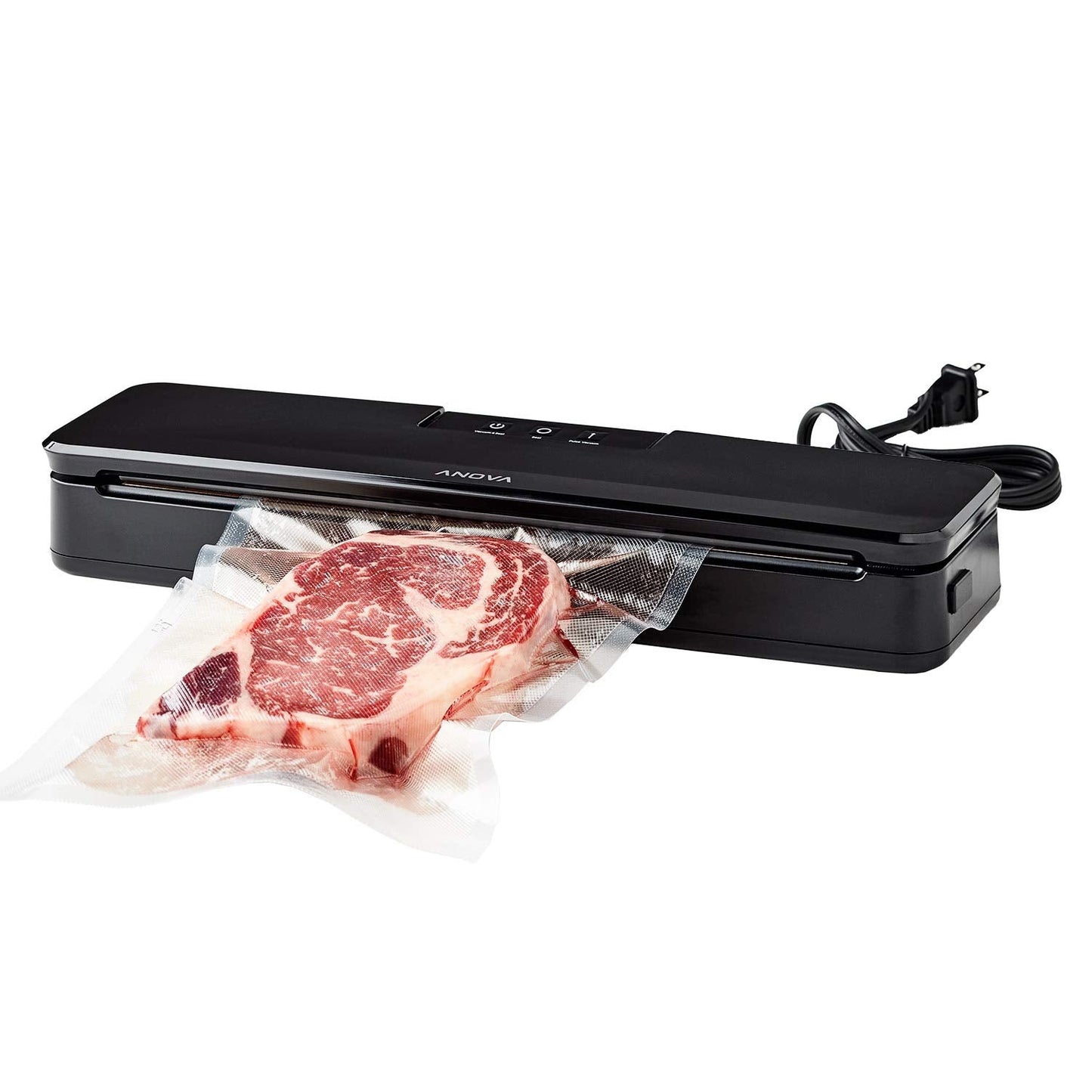 Anova Culinary Sous Vide Precision Cooker 3.0 (WiFi), 1100 Watts & Precision Vacuum Sealer Bags (Pre-cut),Clear & ANVS01-US00 Anova Precision Vacuum Sealer
