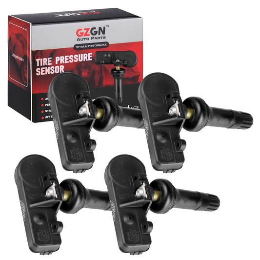 GZGN Pre-Programmed TPMS Sensor 13586335 GM 315Mhz Tire Pressure Monitoring Sensor Compatible with Chevy Silverado GMC Cadillac Buick Pontiac Saturn Hummber Saab OE#13598771 13598772 13581558 4 Pack