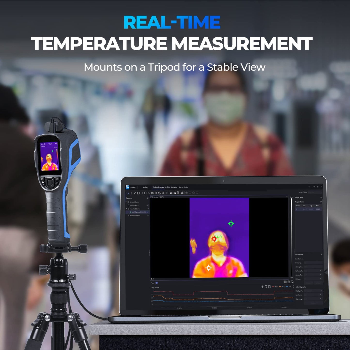 TOPDON USA - Handheld Thermal Imaging Camera 256X192 Resolution