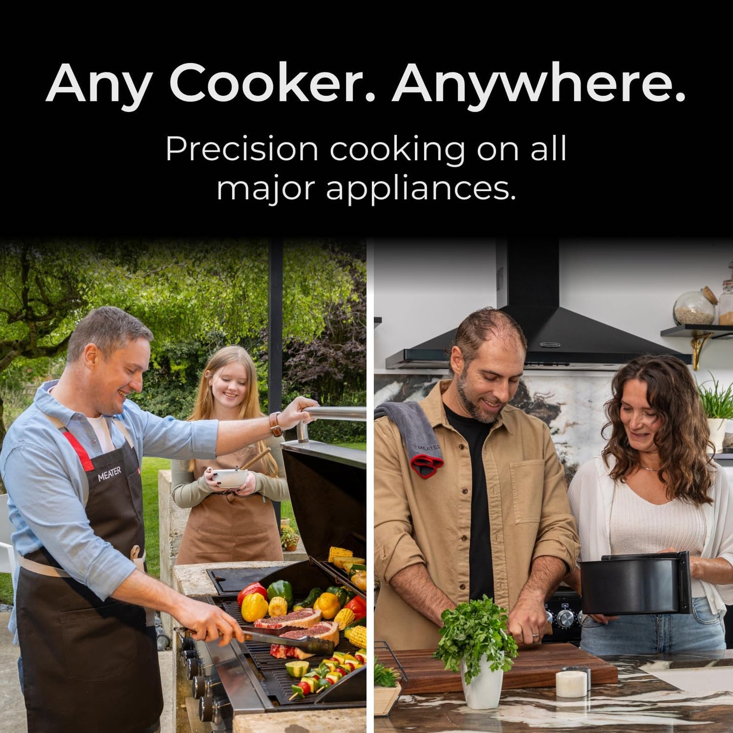 MEATER Pro: Smart Bluetooth Wireless Meat Thermometer Digital | 1000°F Heat Resistance | Long Range | Certified Accuracy | BBQ, Oven, Grill, Smoker, Air Fryer, Deep Fryer