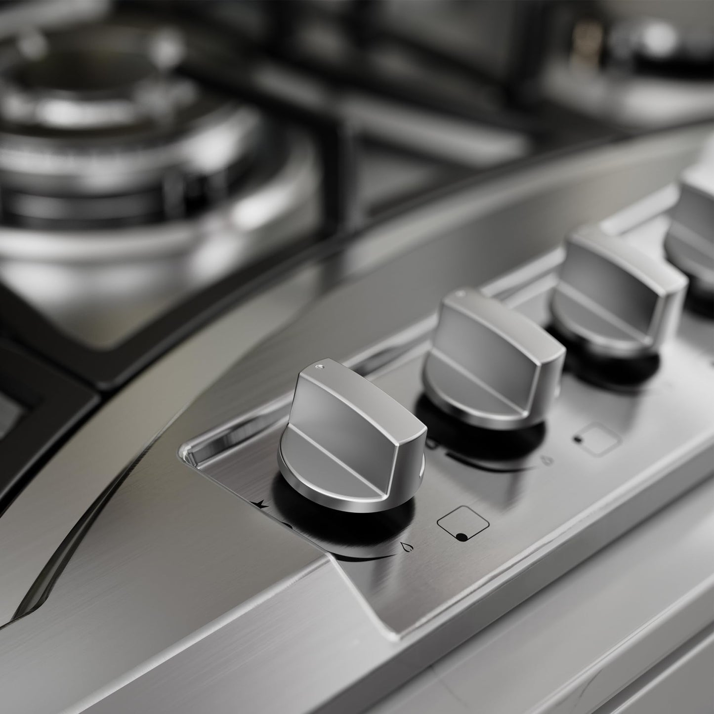 30 inch Drop-in Gas Cooktop with 5 Sealed Burners, Stainless Steel Stovetop, Dishwasher Safe Cast Iron Grates, NG/LPG Convertible, 38K BTU