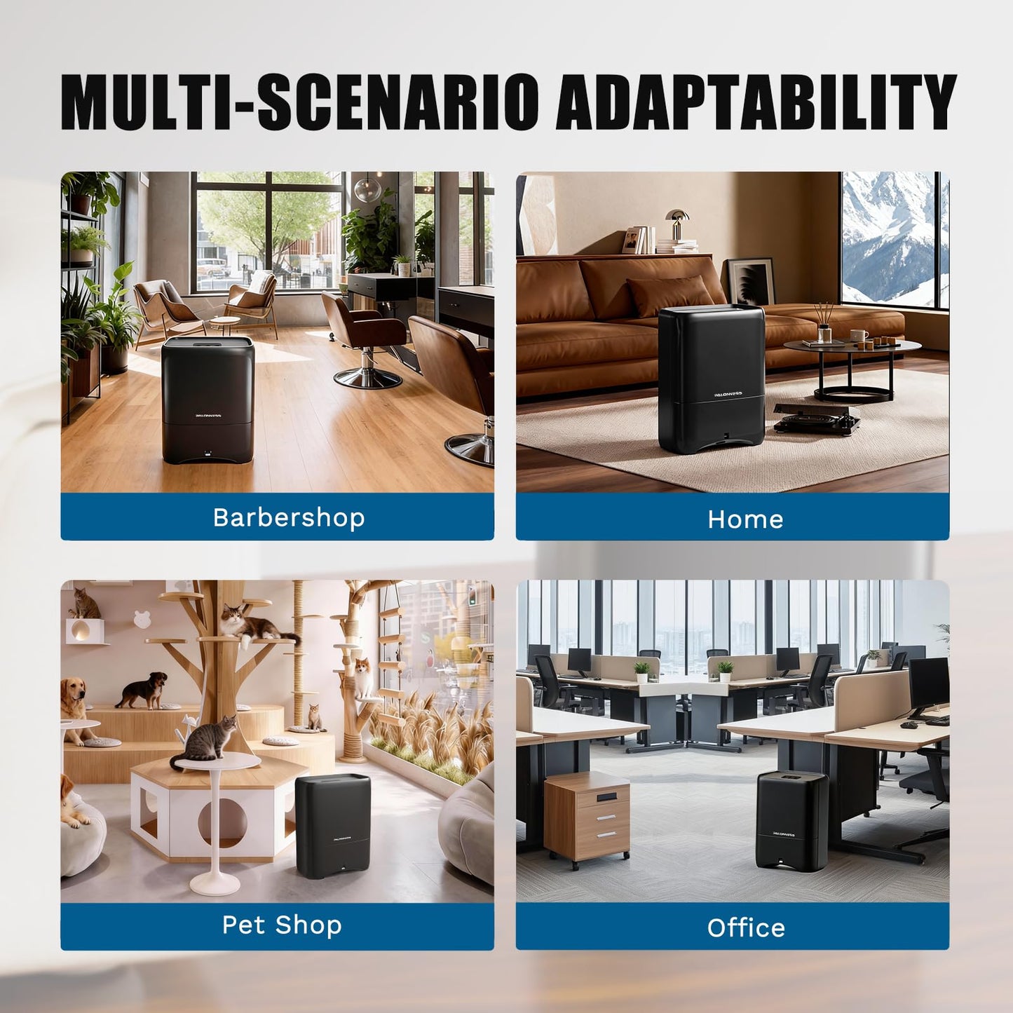 Pro Touchless Vacuum Automatic Dustpan 1400W Ultra Fast & Powerful, 18KPA Vacuum Dustpan TOF Sensor Hands-Free LED Alerts, 6L Electric Dustpan for Home/Kitchen/Office/Sweeping Salon/Pet Shop(No Broom)