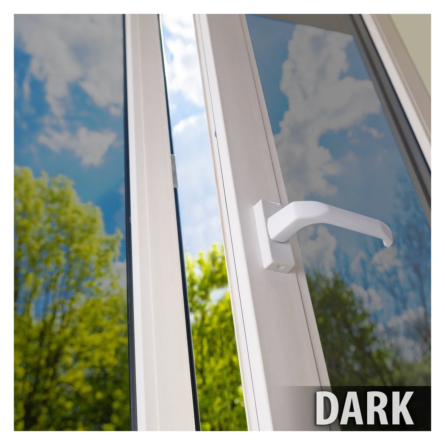 BDF S15 Window Film Daytime Privacy and Heat Control Mirror Silver 15 (Dark) - 60in X 25ft