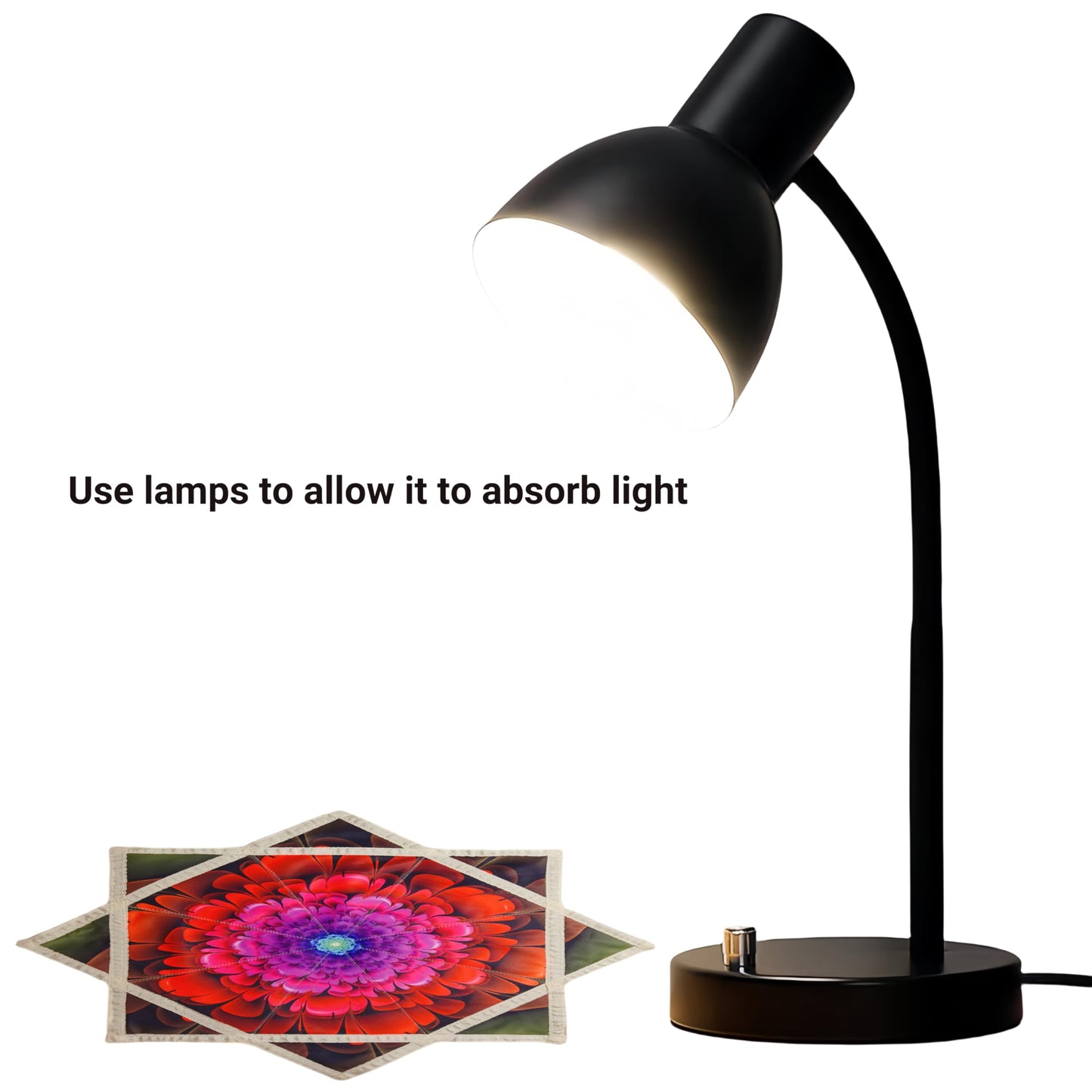 BVCY Flowsar UV Glow Flow Star Solar & Light Charging Juggling Toy Dual-Sided Print Easy for Beginners Red&Green (R06-style1)