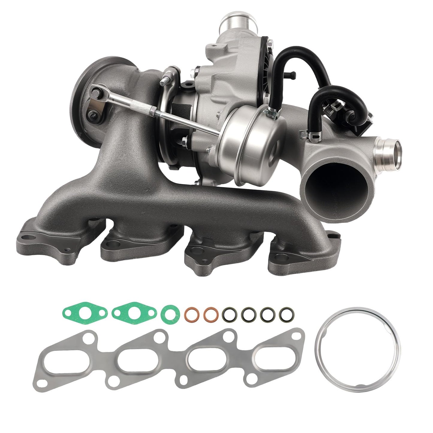 maXpeedingrods 667-203 Turbo Turbocharger for Chevrolet Chevy Cruze 2011-2016 Sonic 2012-2020 Trax 2013-2021, for Buick Encore 2013-2021, 1.4L Engine, 55565353, Basic VL Series