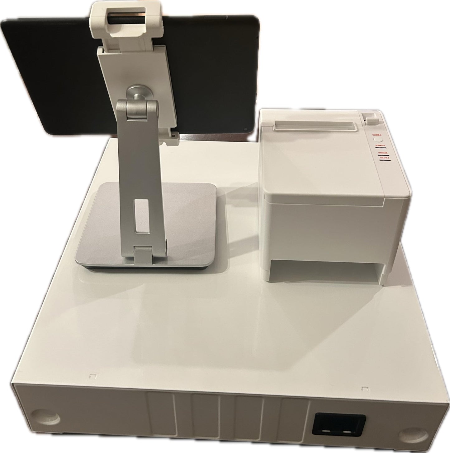 Datio POS System with Cash Register and Receipt Printer – Compatible with 9.7"–10.2" Tablets – All-in-One Retail or Restaurant POS
