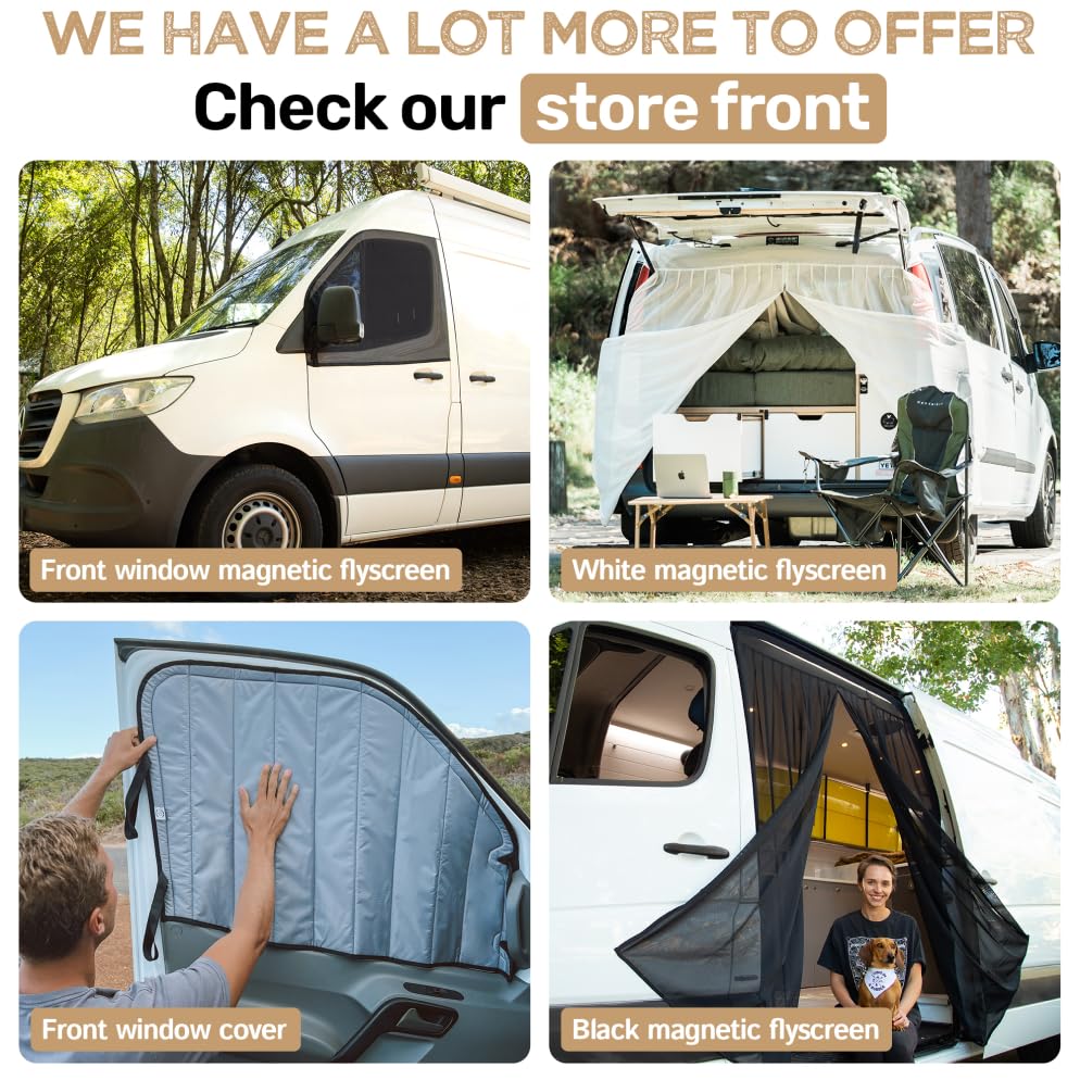 Living in a Bubble Seat back Organizer – Magnetic Toiletry and Cooler Pouch, Cordura Car Backseat Storage with Device Holder & Hooks, Multi-Compartment Utility Bag for Campervans & Family Travel