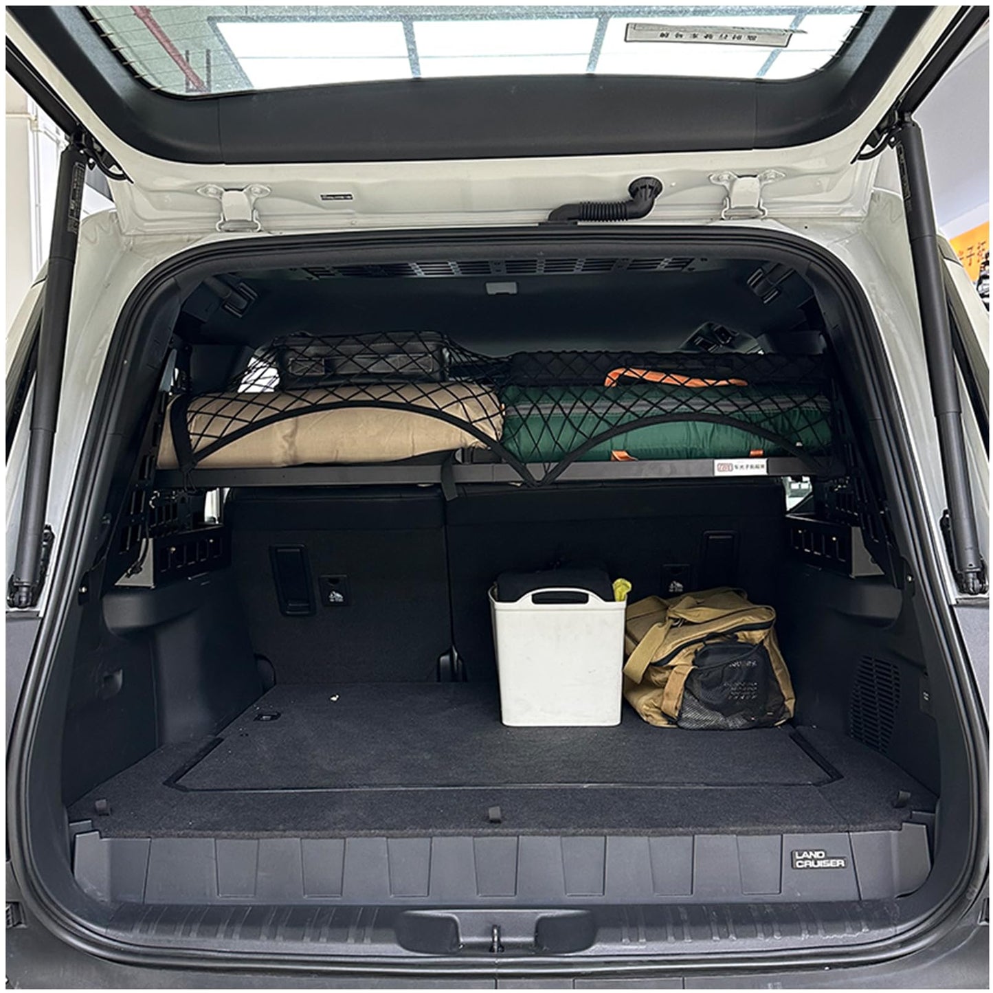 ITrims Storage Molle Panel for Toyota Prado Land Cruiser LC250 2024 2025 / Lexus GX550 Accessories Interior Trunk Organizer Cargo Rack Basket Shelf Luggage Storage Box Carrier Hanging Boards
