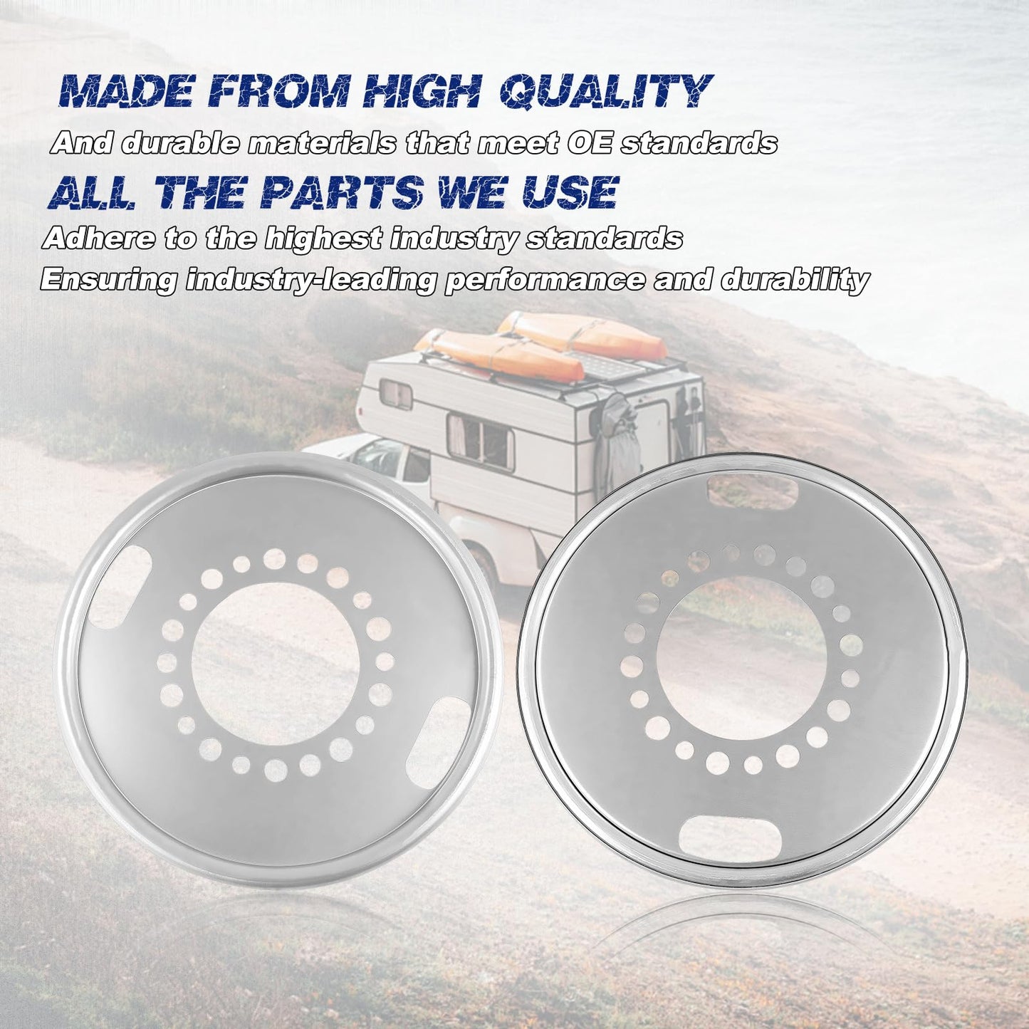 Orceed 600-640 2Pcs of Steer Auto Wheel Balancer Fit for Heavy Duty Trucks/Bus/Motorhome 22.5" Wheel