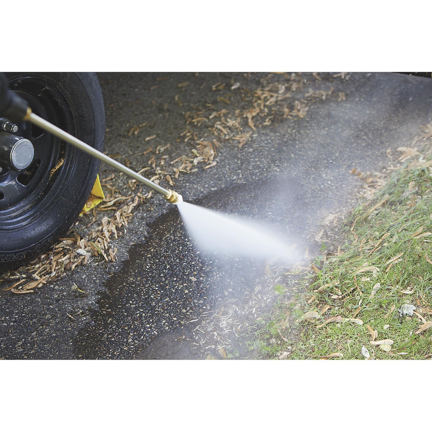 Powerhorse Gas Cold Water Pressure Washer, 3400 PSI, 2.7 GPM, Maintenance-Free Axial Pump, Steel Tube Frame