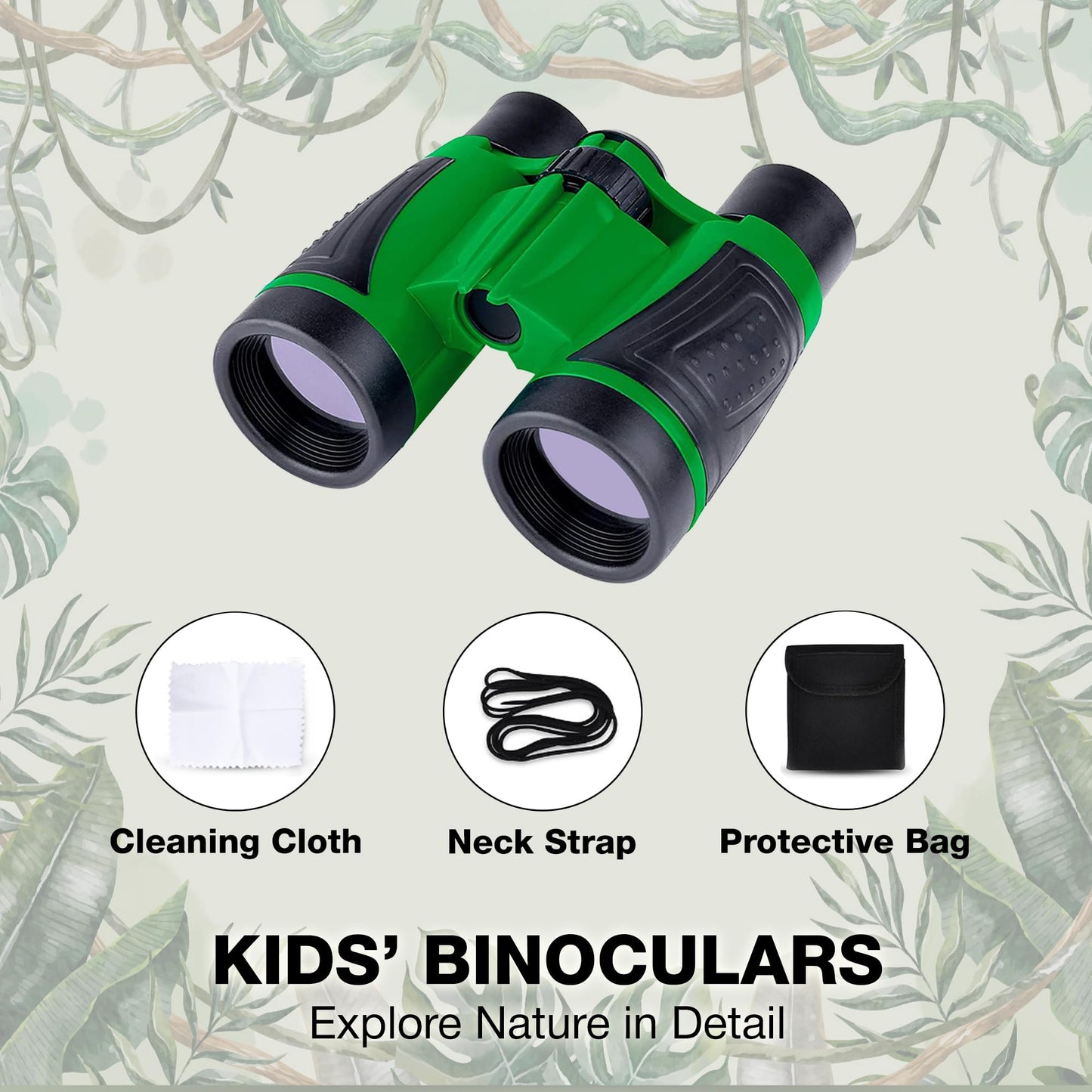 Nature Exploration Gear - Outdoor Adventure Kit with Walkie Talkies for Kids - Camping, Hiking, Backyard Toys - Creative Play Set for Boys and Girls