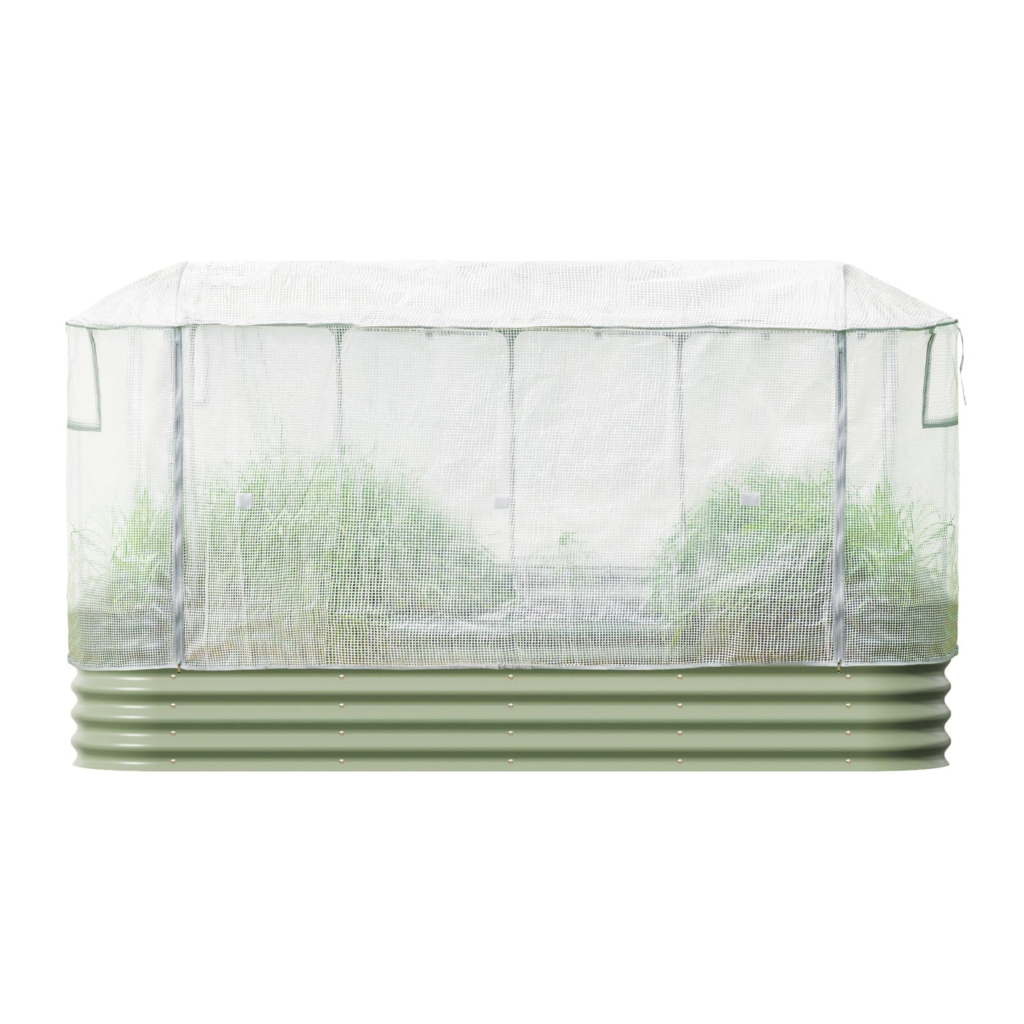 Vego garden Frost Greenhouse Cover System for 2.0' x 6.5' (6 in 1) Garden Bed(No Frame)