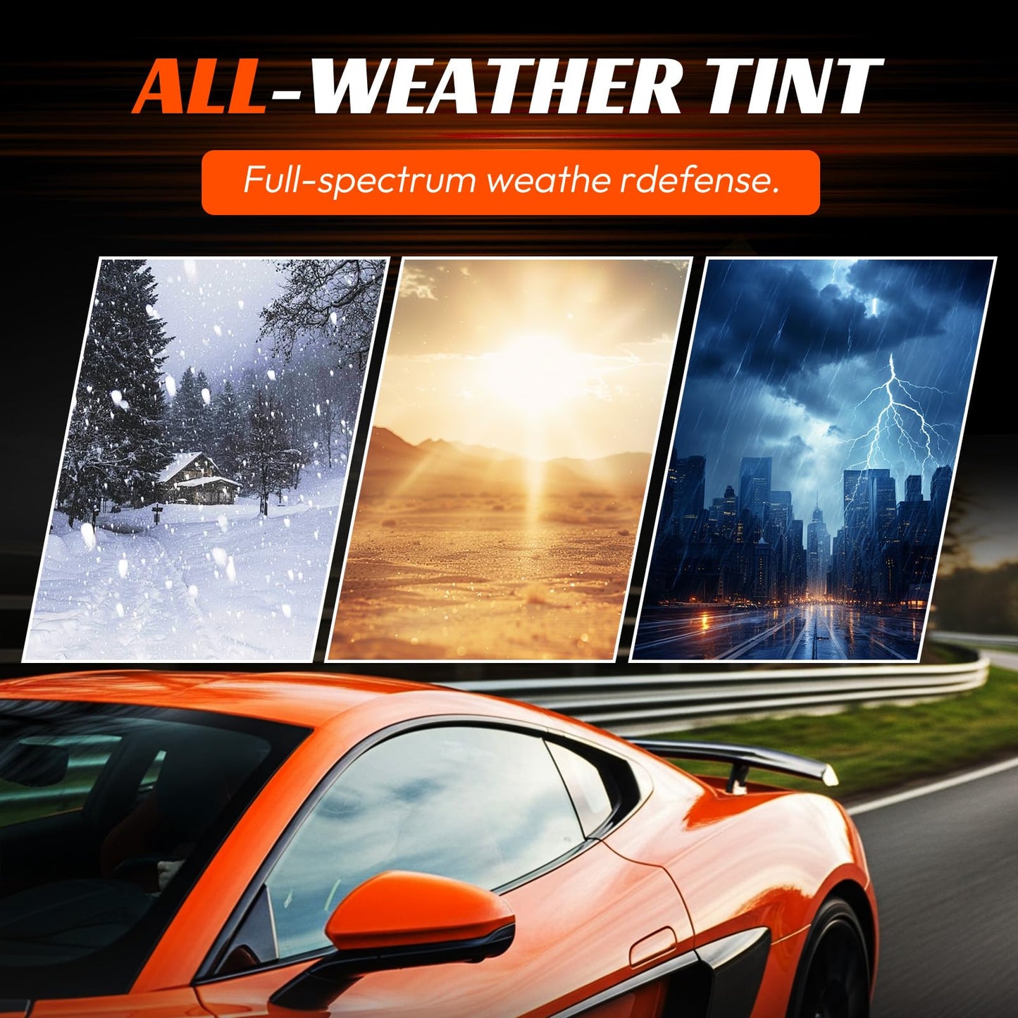 PAMAGOO Window Tint Car 5% VLT, 60" x100' Ceramic Window Roll for Privacy Sun & Glare Protection UV Heat Blocking, Scratch Resistant 5-Layer