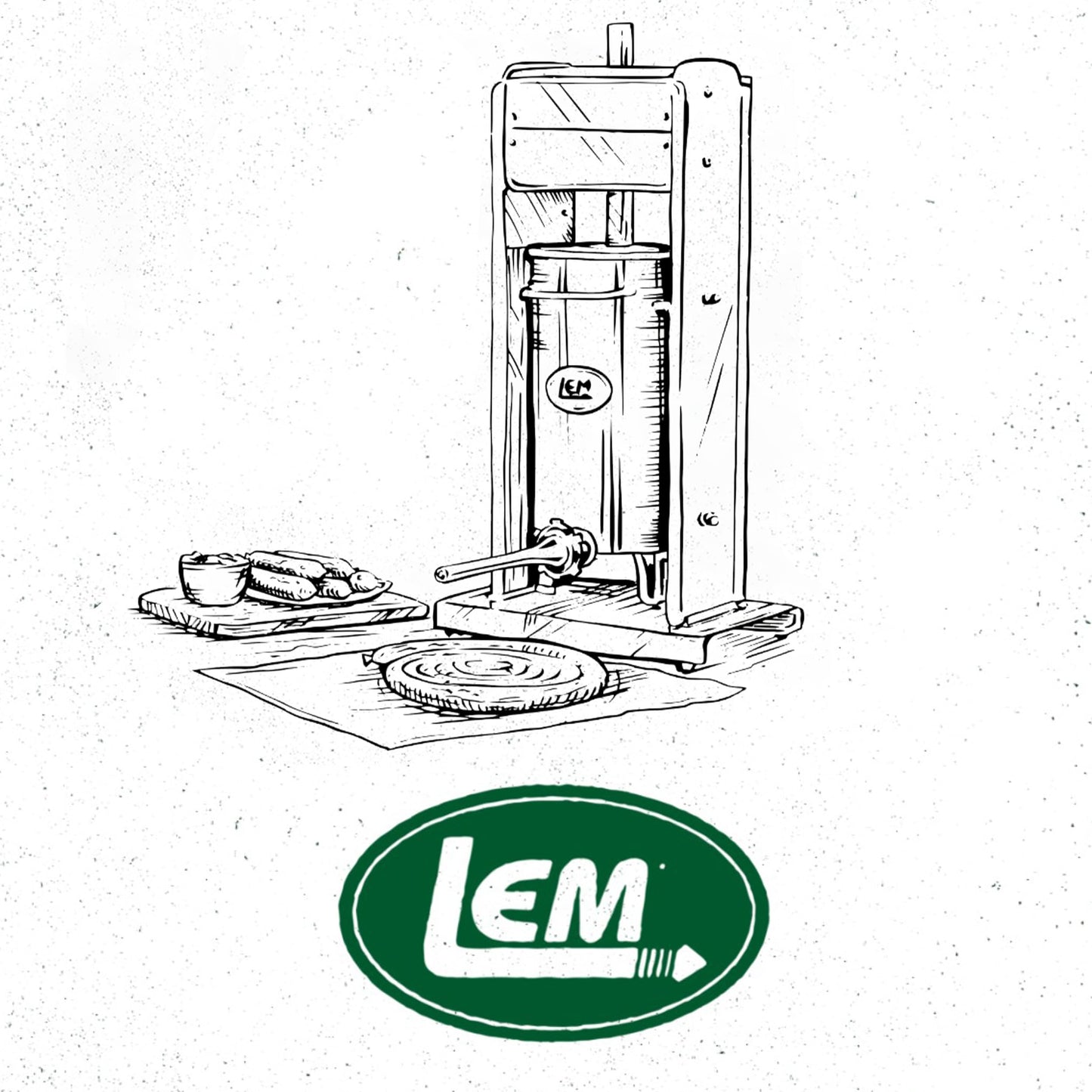 LEM Big Bite Dual Gear 25lb Sausage Stuffer with 2 Speeds