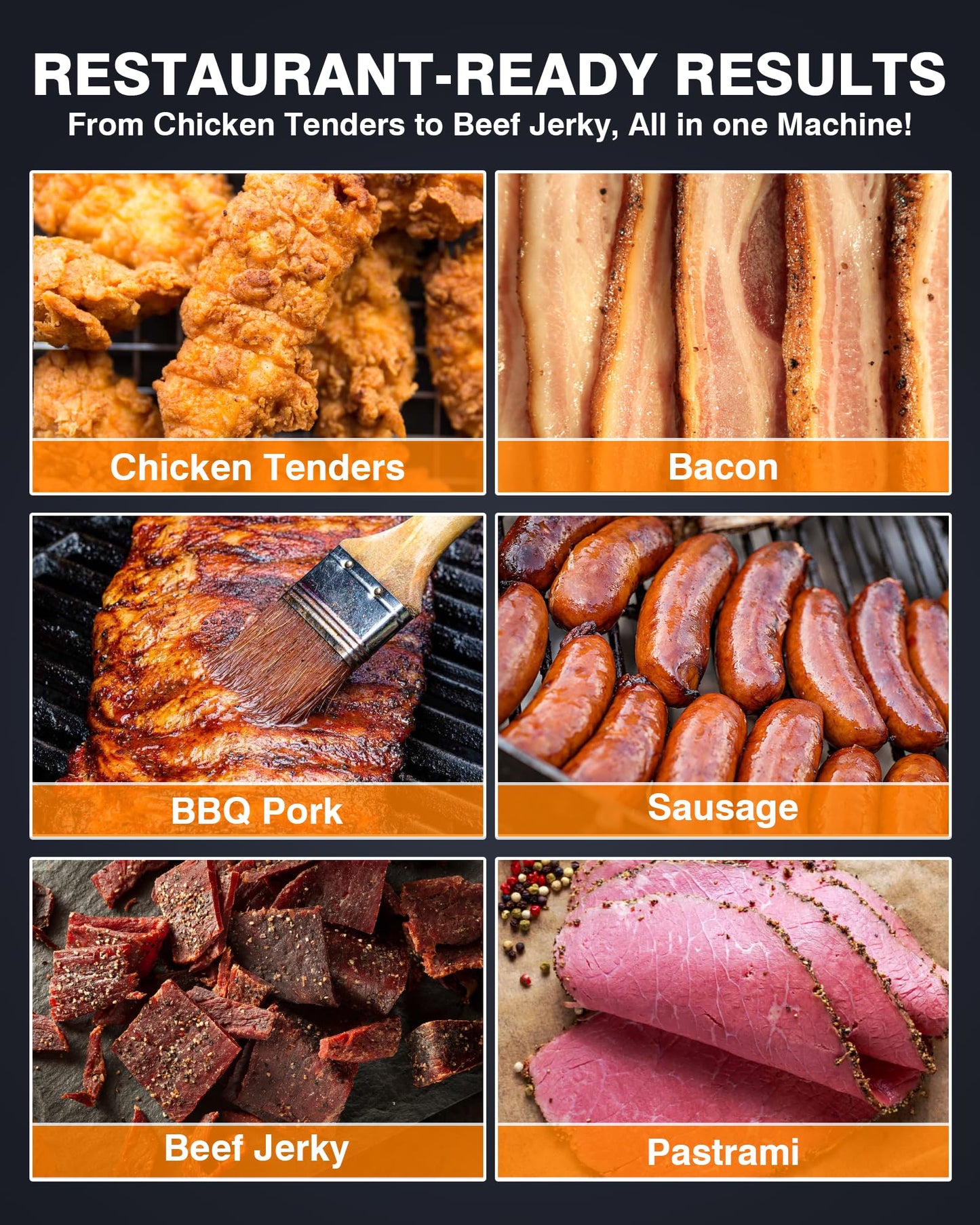 WantJoin Vacuum Tumbler Marinator - Max.20LBS Commercial Meat Tumbler Marinator 20L 30Min Fast Marinating,80W Copper Motor, Bidirectional Rotation,3 Speeds, Meat Tumbler for Catering Kitchen