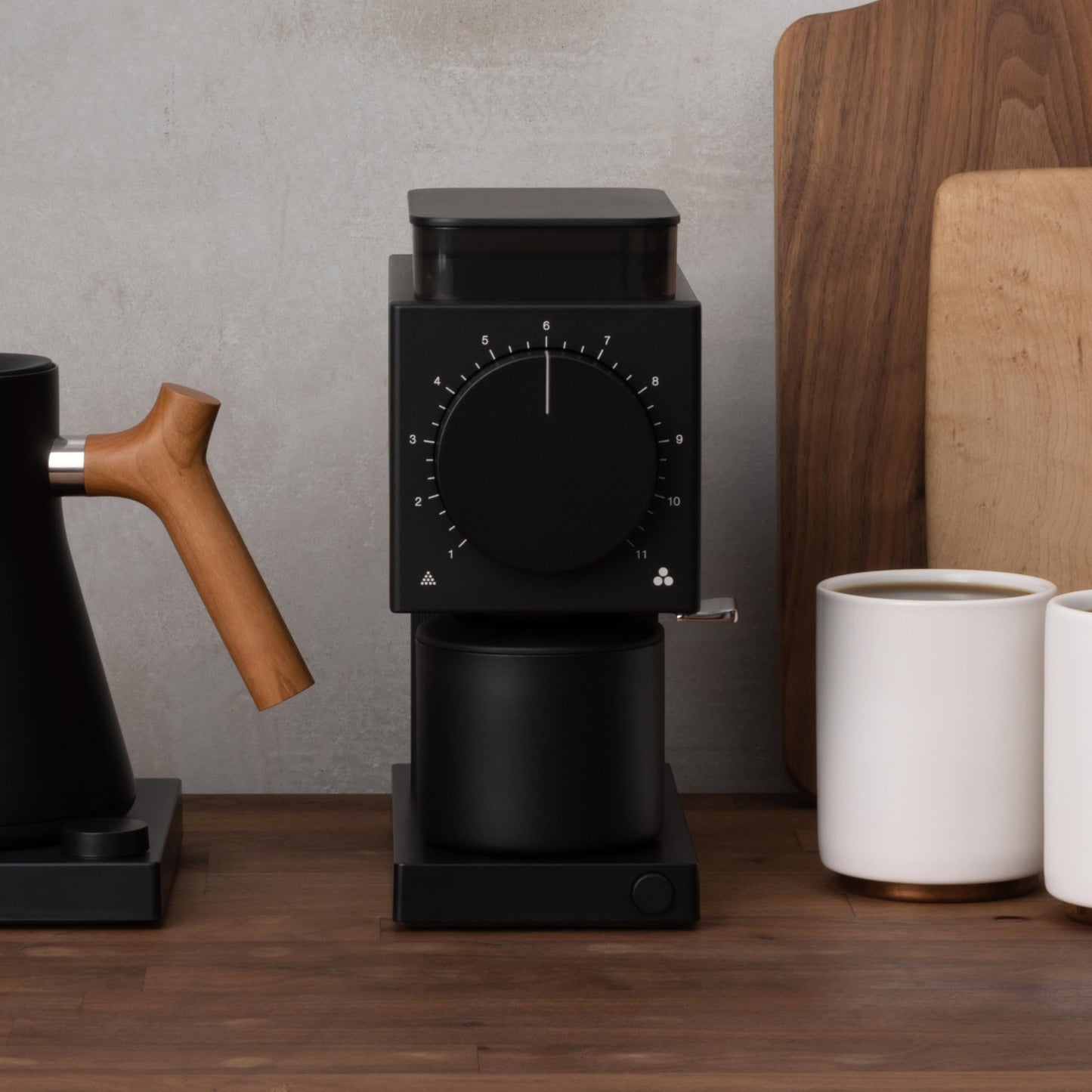 Fellow Ode Gen 2 Brew Grinder – Electric Burr Coffee Grinder for Home, 31 Precision Settings, Stainless Steel, Quiet, Anti-Static, Ideal for Pour Over, French Press & Cold Brew – Matte Black